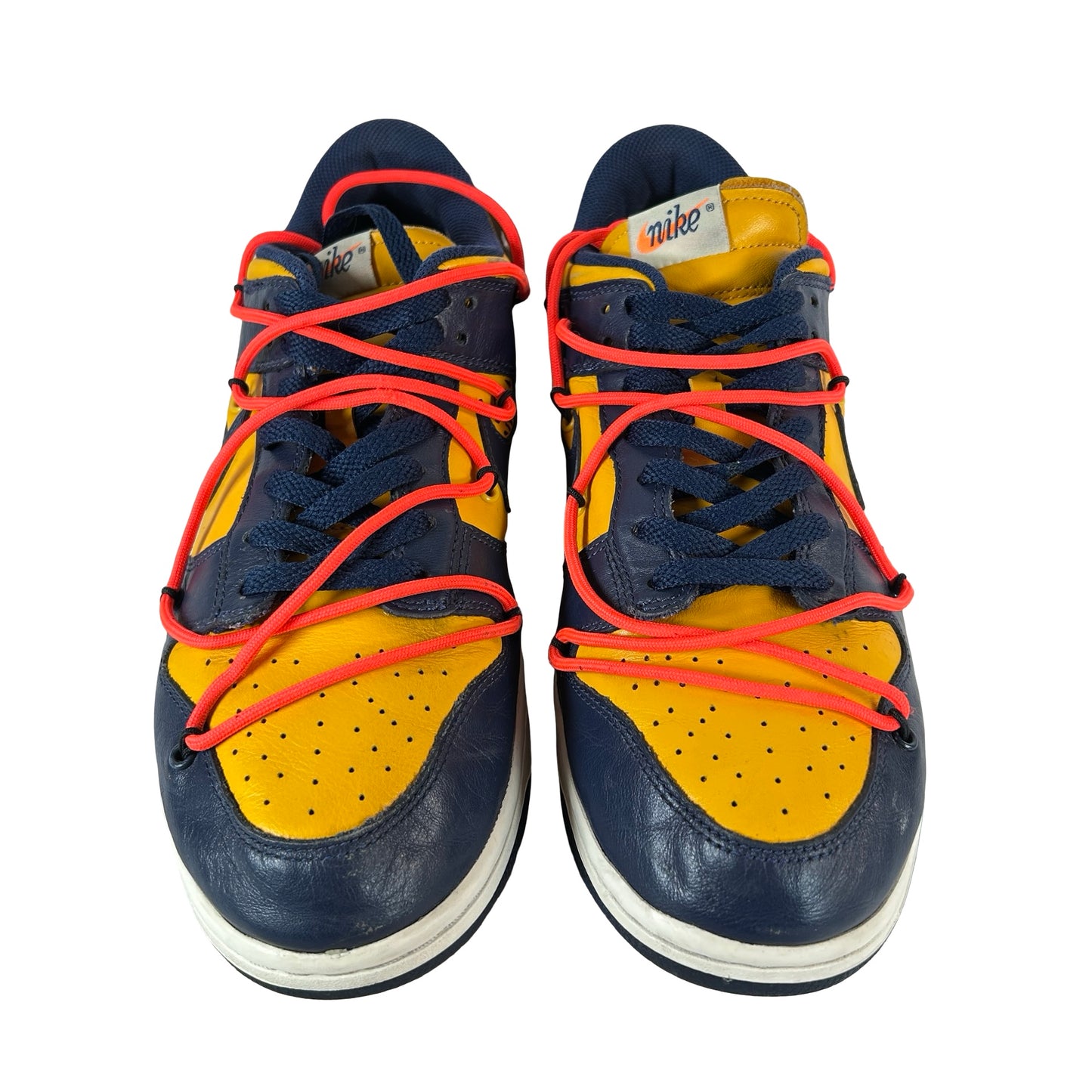 CT0856 700 Dunk Low Off-White University Gold [USED] - 10.5 M (Used3)