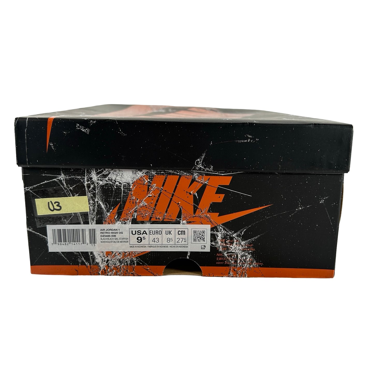 DZ5485 008 Jordan 1 Retro High OG Shattered Backboard (2025) [USED] - 9.5 M (Used3)