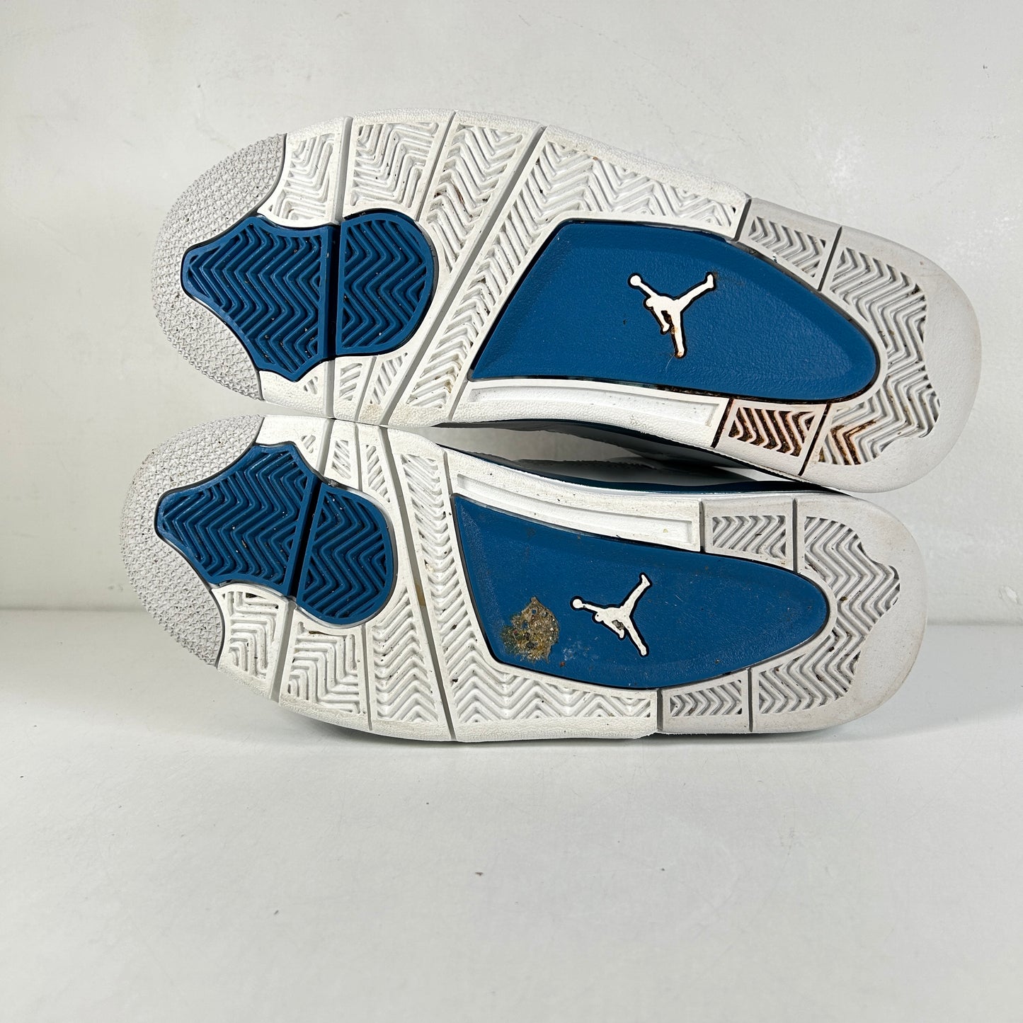 HF4281 141 Jordan 4 Retro Military Blue (2024) (GS) [USED] - 7 Y (Used) (No Box)