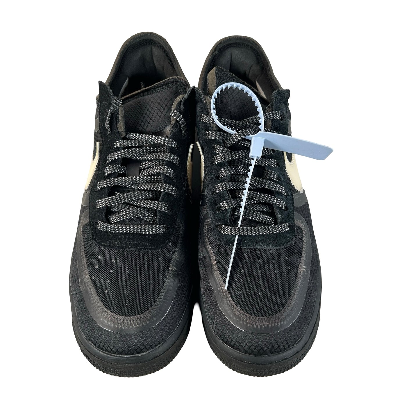 AO4606 001 Nike Air Force 1 Low Off-White Black White [USED] - 9.5 M (Used2)