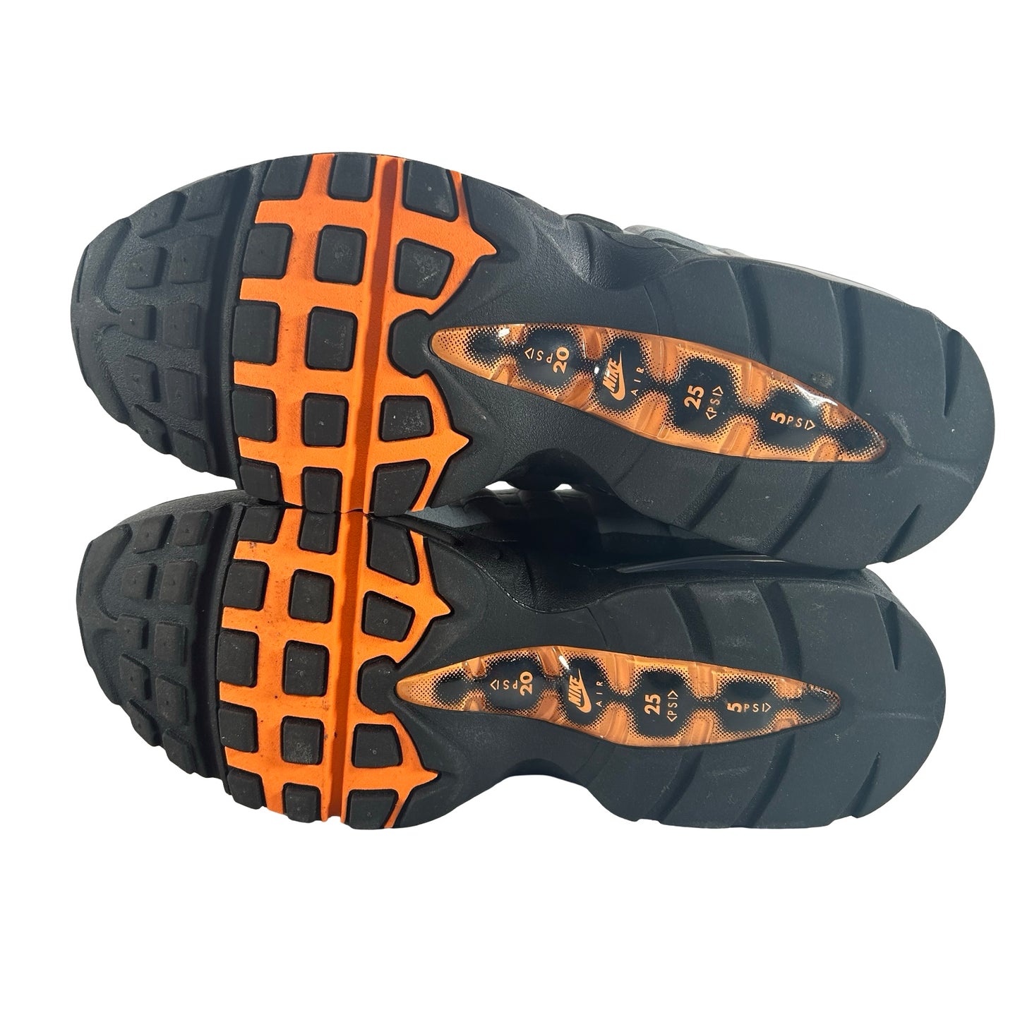 HM4740 005 Nike Air Max 95 OG Big Bubble Bright Mandarin (2025) [USED] - 8 M (Used3)