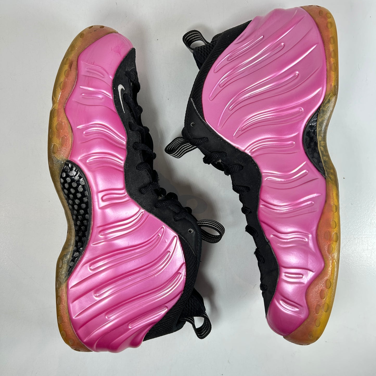 314996 600 Nike Air Foamposite One Pearlized Pink [USED] - 12 M (Used) (No Box)