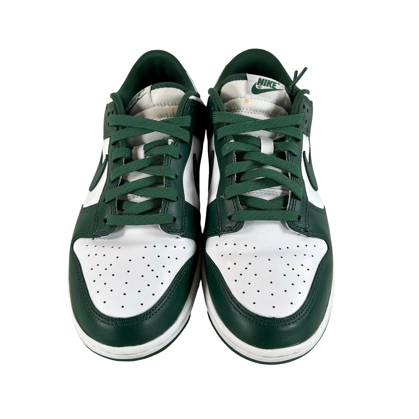 DD1391 101 Nike Dunk Low Michigan State [USED] - 9 M (Used)