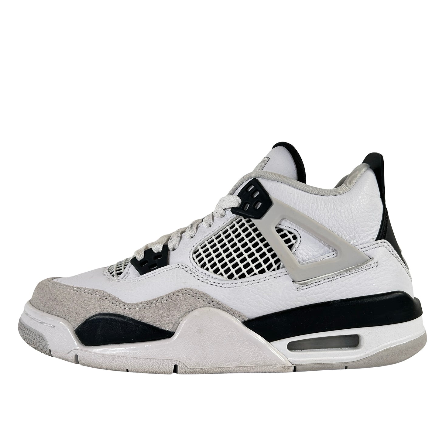 408452 111 Jordan 4 Retro Military Black (GS) [USED] - 5.5 Y (Used)