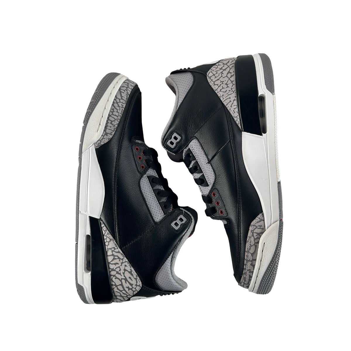 DN3707 010 Jordan 3 Retro Black Cement Reimagined (2024) [USED] - 9.5 M (Used31)