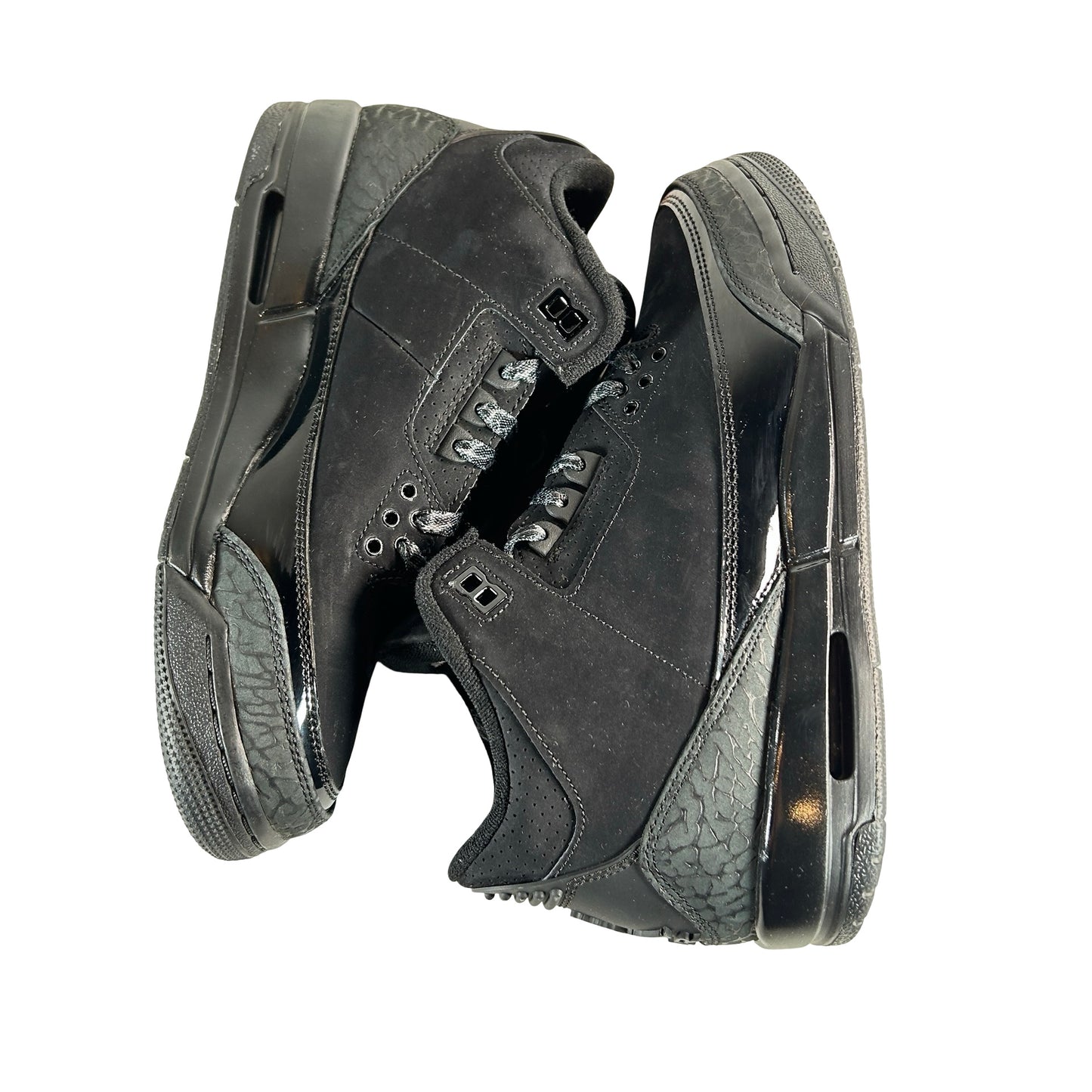 DM0967 001 Jordan 3 Retro Black Cat (2025) (GS) [USED] - 7 Y (Used3)