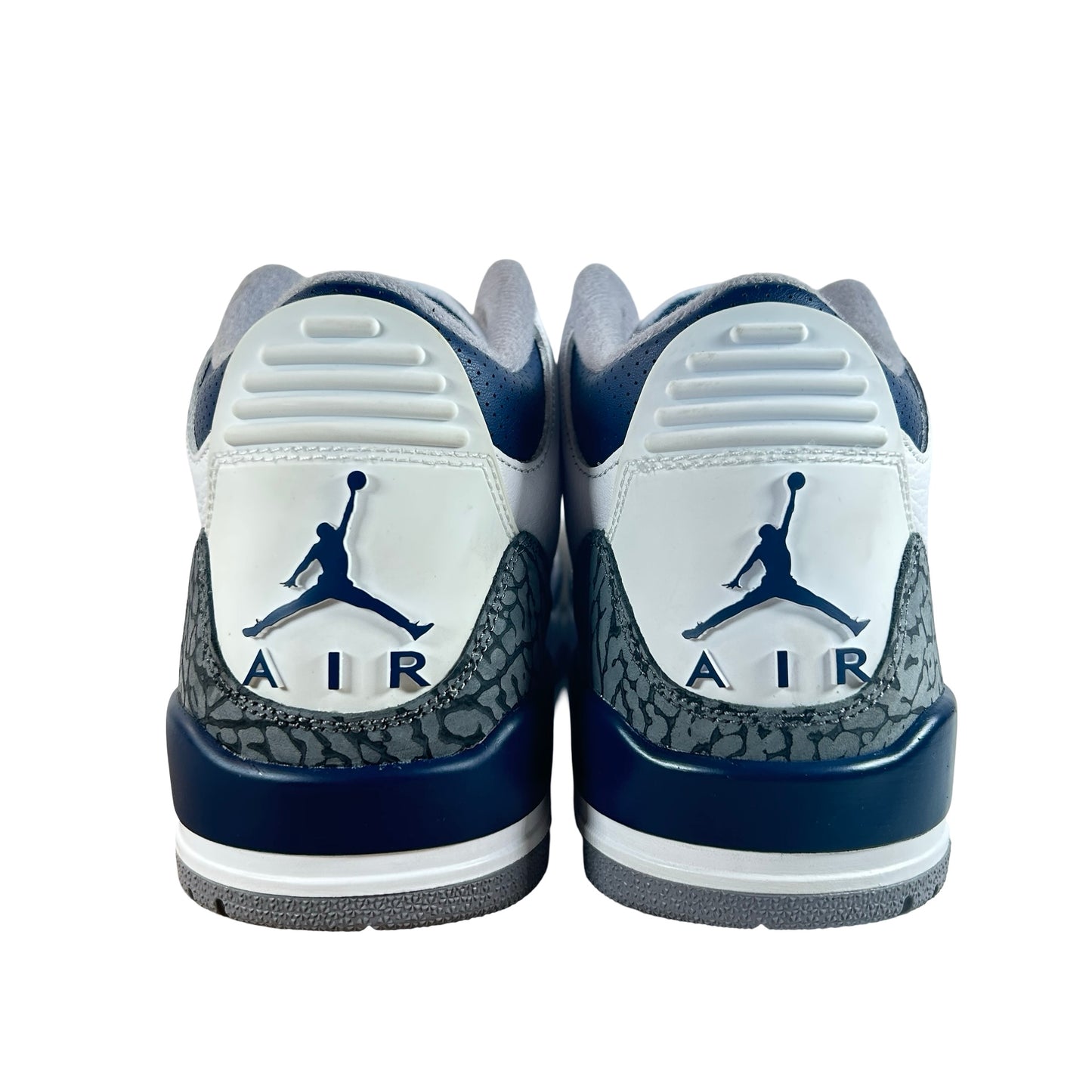 CT8532 140 Jordan 3 Retro Midnight Navy [USED] - 9 M (Used) (No Box)