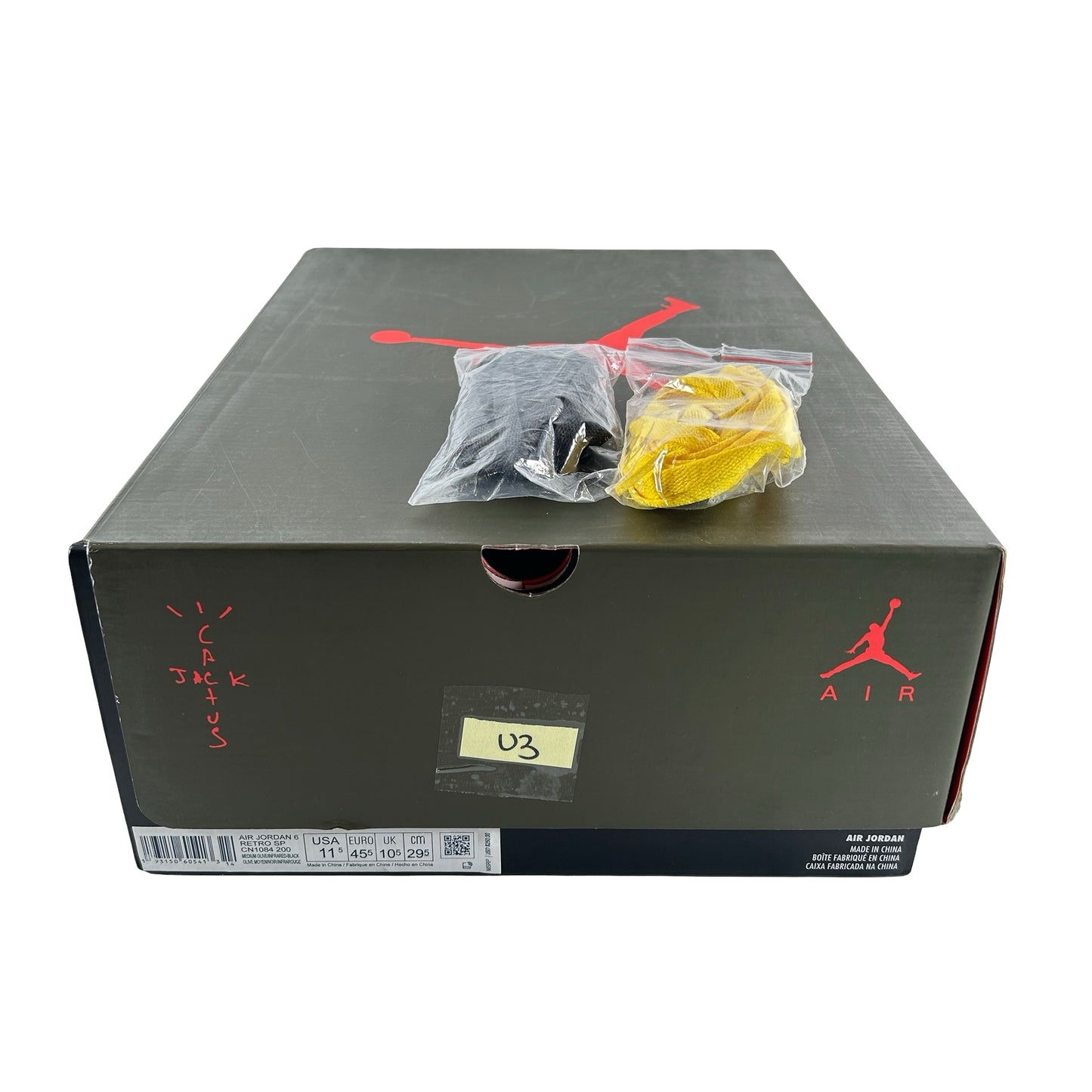 CN1084 200 Jordan 6 Retro Travis Scott [USED] - 11.5 M (Used3)