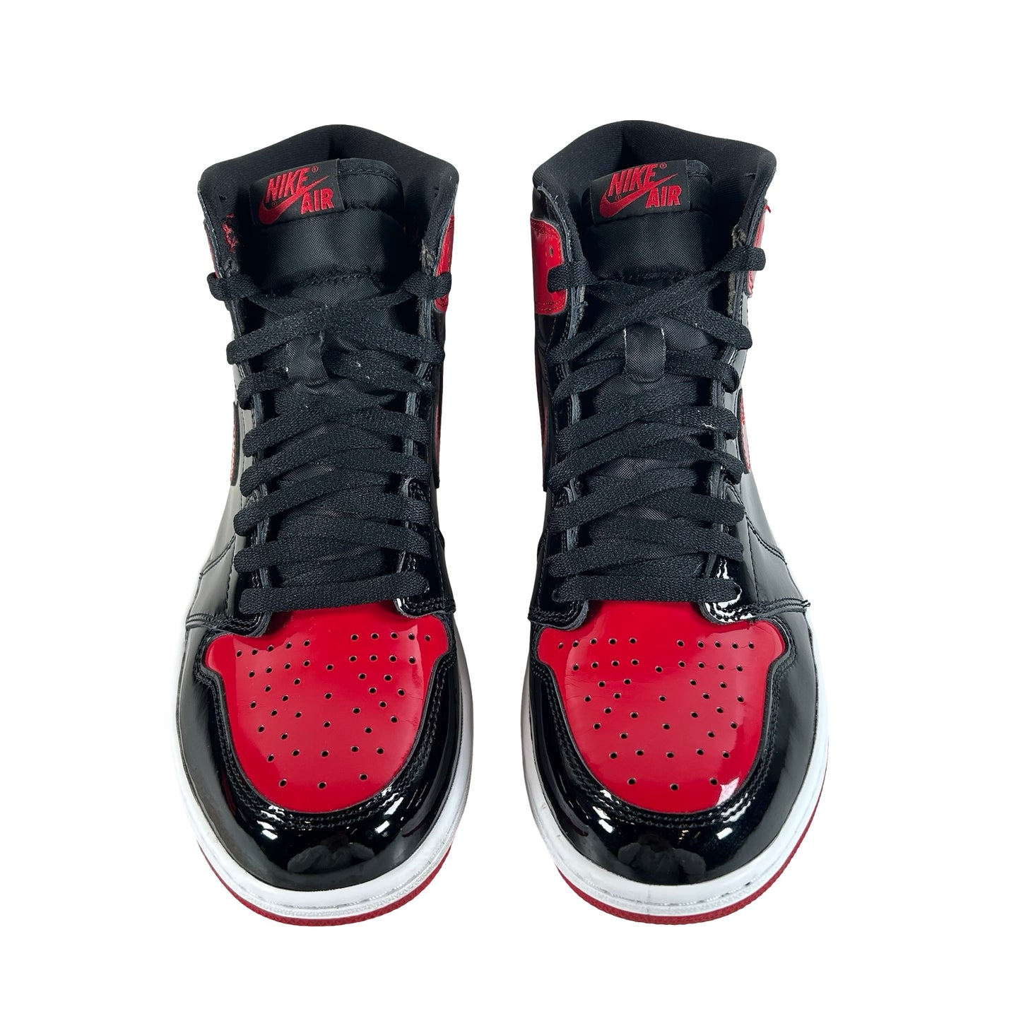 555088 063 Jordan 1 Retro High OG Patent Bred [USED] - 10.5 M (Used6)