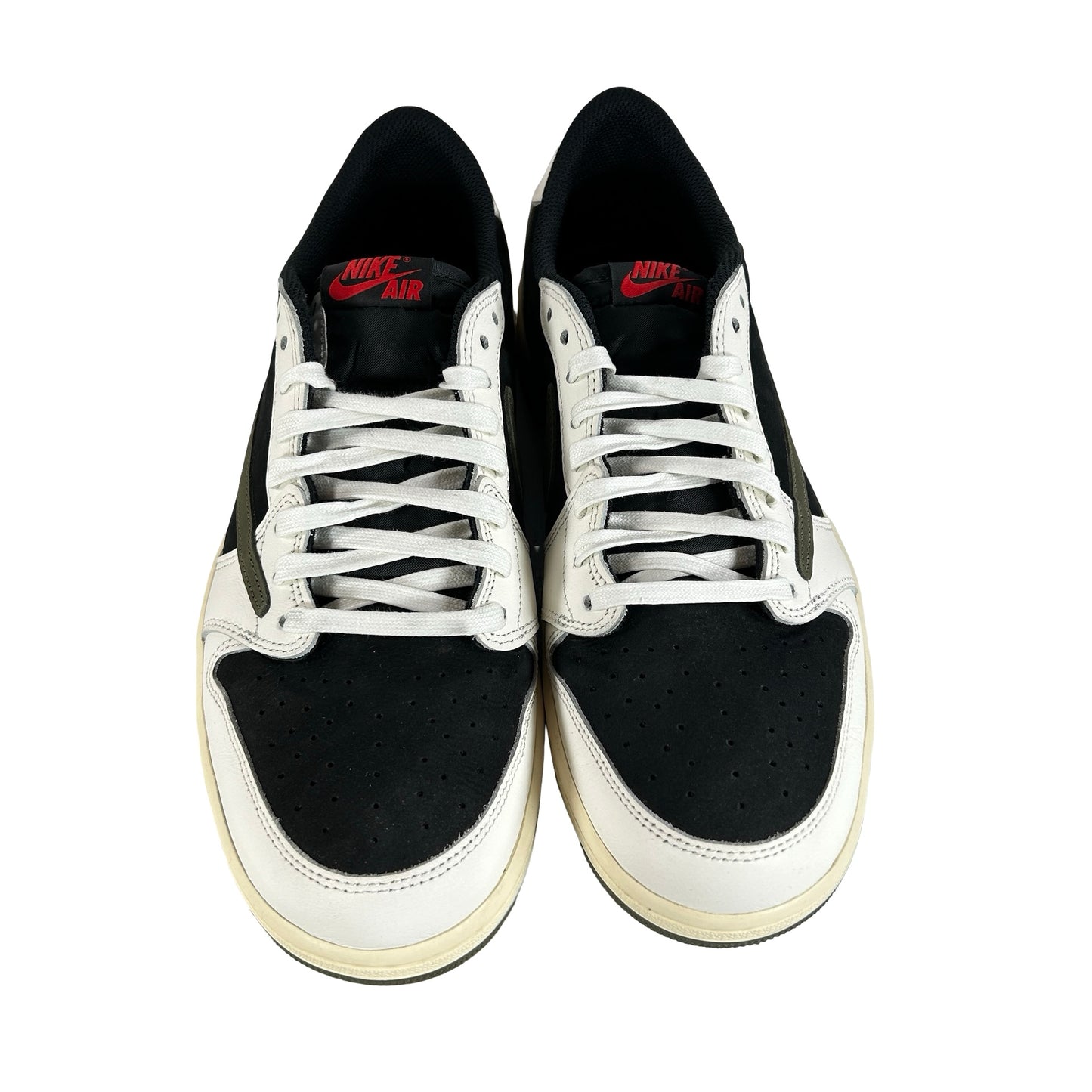 DZ4137 106 Jordan 1 Retro Low OG SP Travis Scott Olive (W) [USED] - 13 W (Used4)