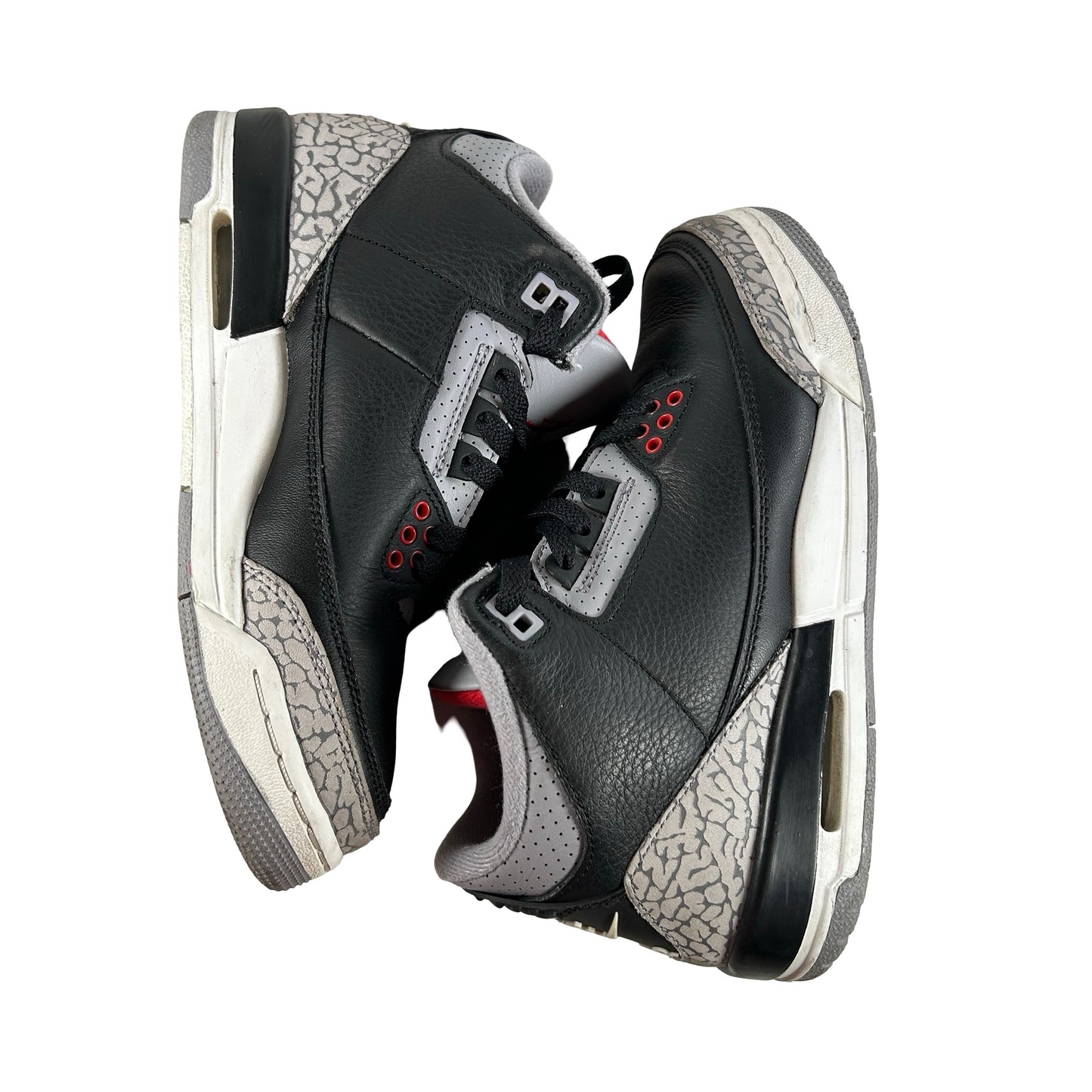 DM0967 010 Jordan 3 Retro Black Cement (2024) (GS) [USED] - 4.5 Y (Used)