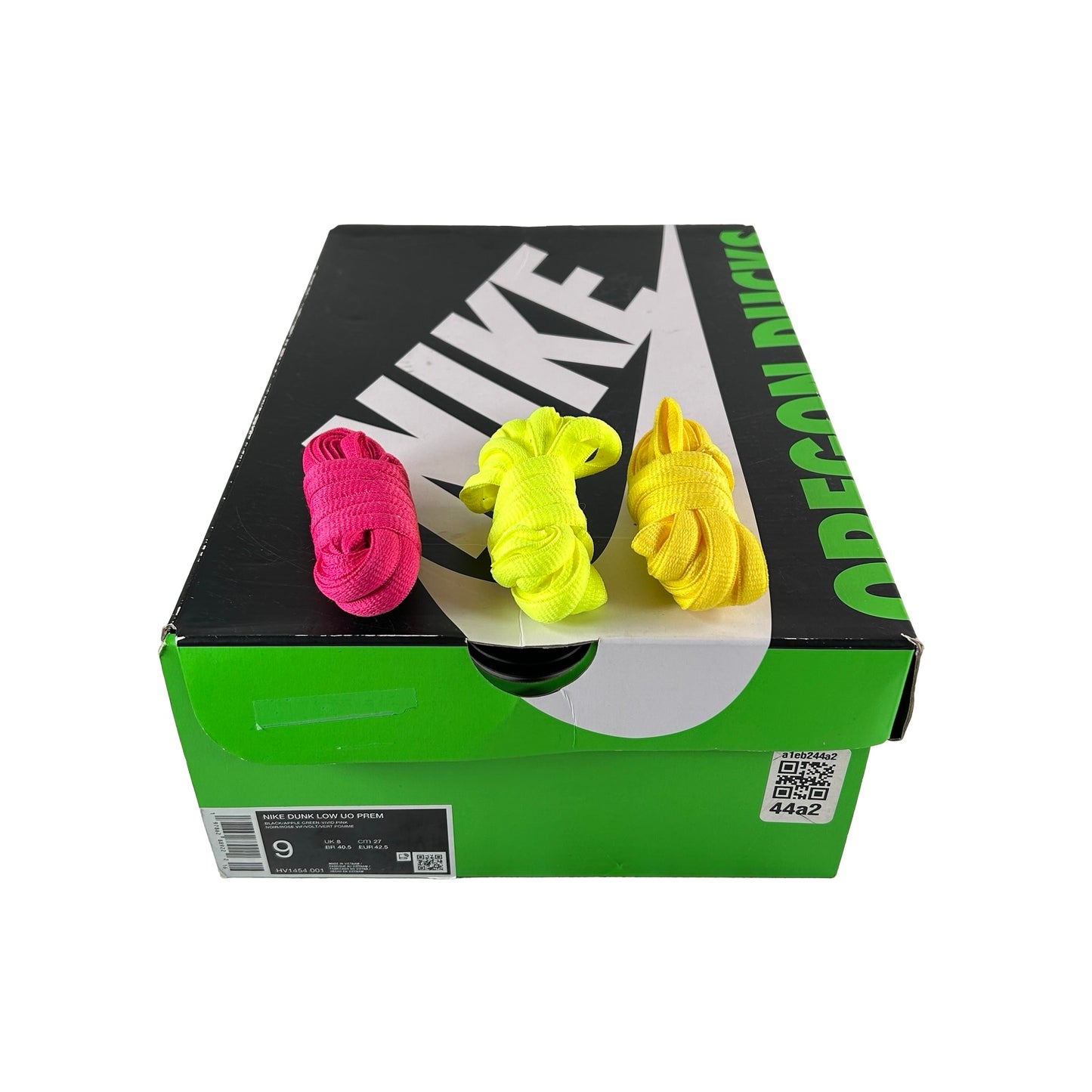 HV1454 001 Nike Dunk Low What the Duck Home University of Oregon PE [USED] - 9 M (Used)