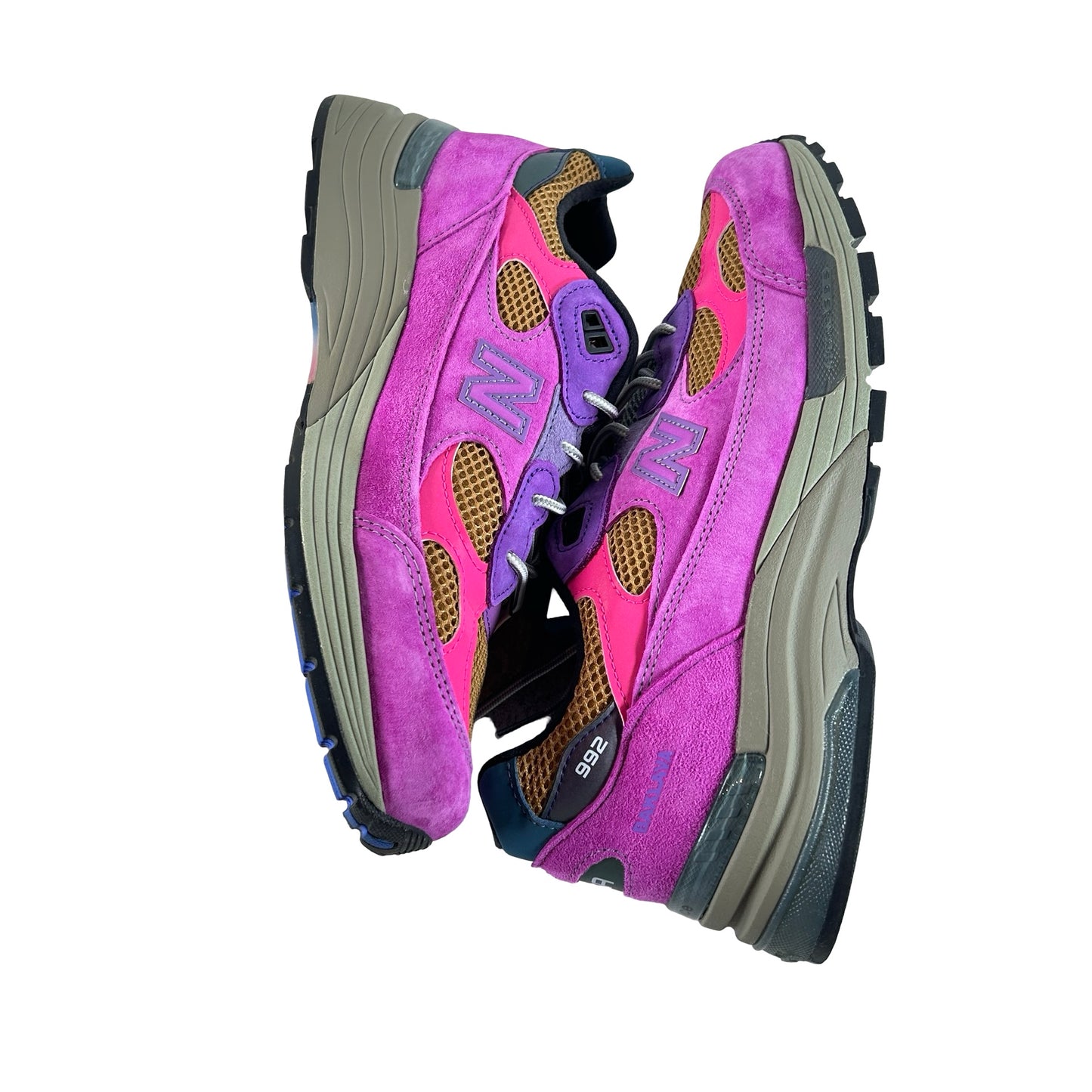 U992AC1 New Balance 992 MiUSA Action Bronson Digitalis Purpurea [USED] - 8.5 M (Used)