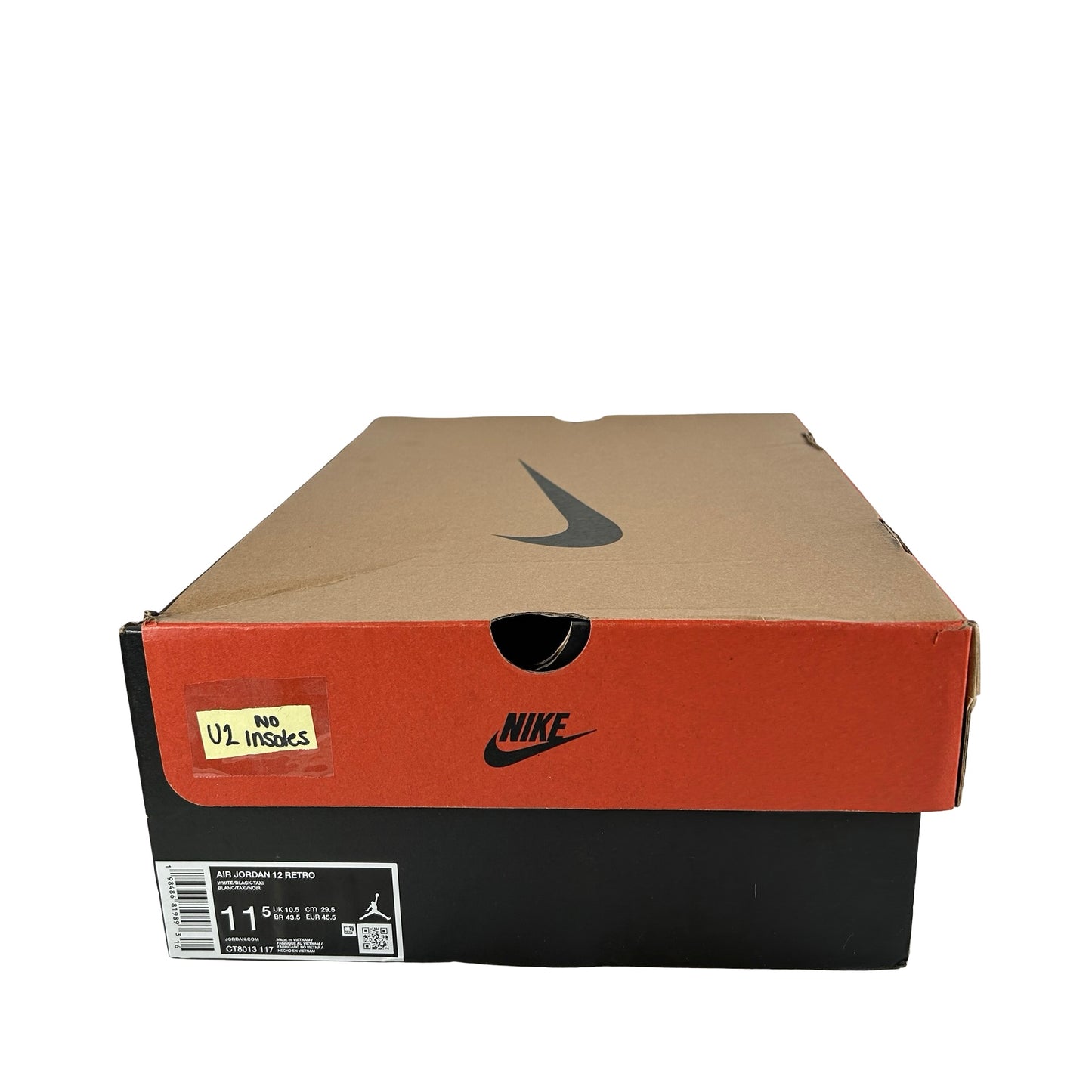 CT8013 117 Jordan 12 Retro Taxi (2025) [USED] - 11.5 M (Used2) (No Insoles)