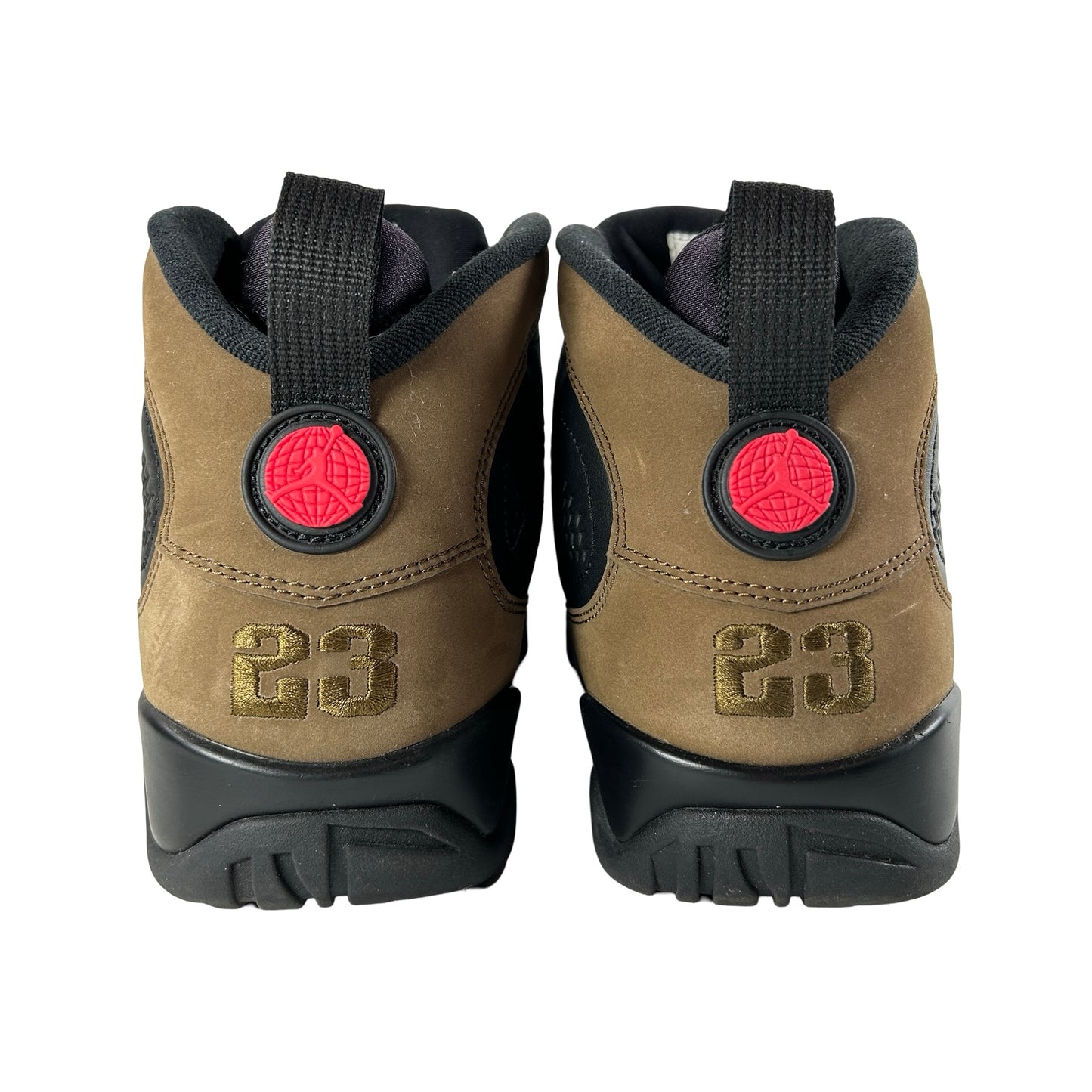 HV4794 030 Air Jordan 9 Retro Olive (2024) [USED] - 9.5 M (Used5)