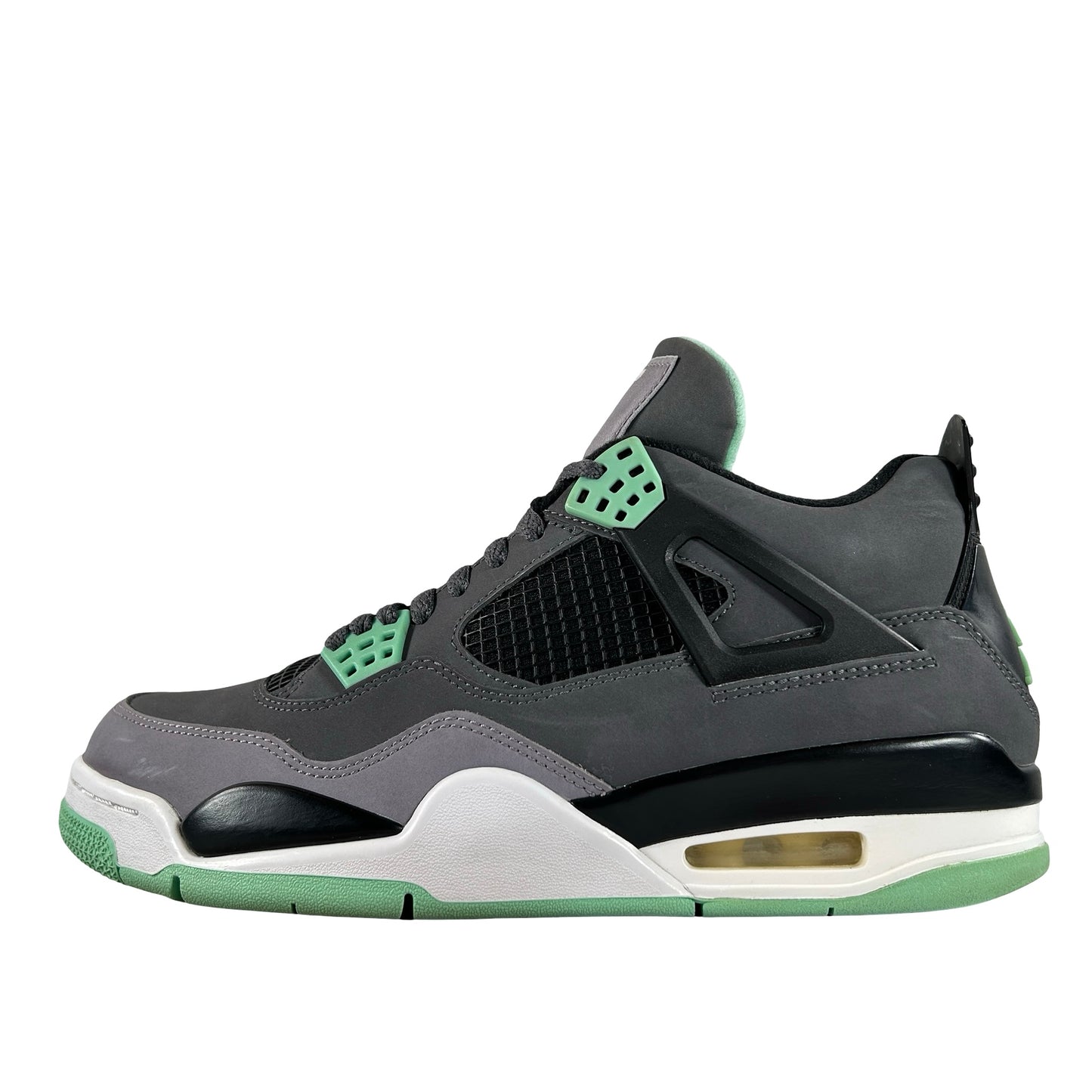 308497 033 Jordan 4 Retro Green Glow [USED] - 9.5 M (Used)