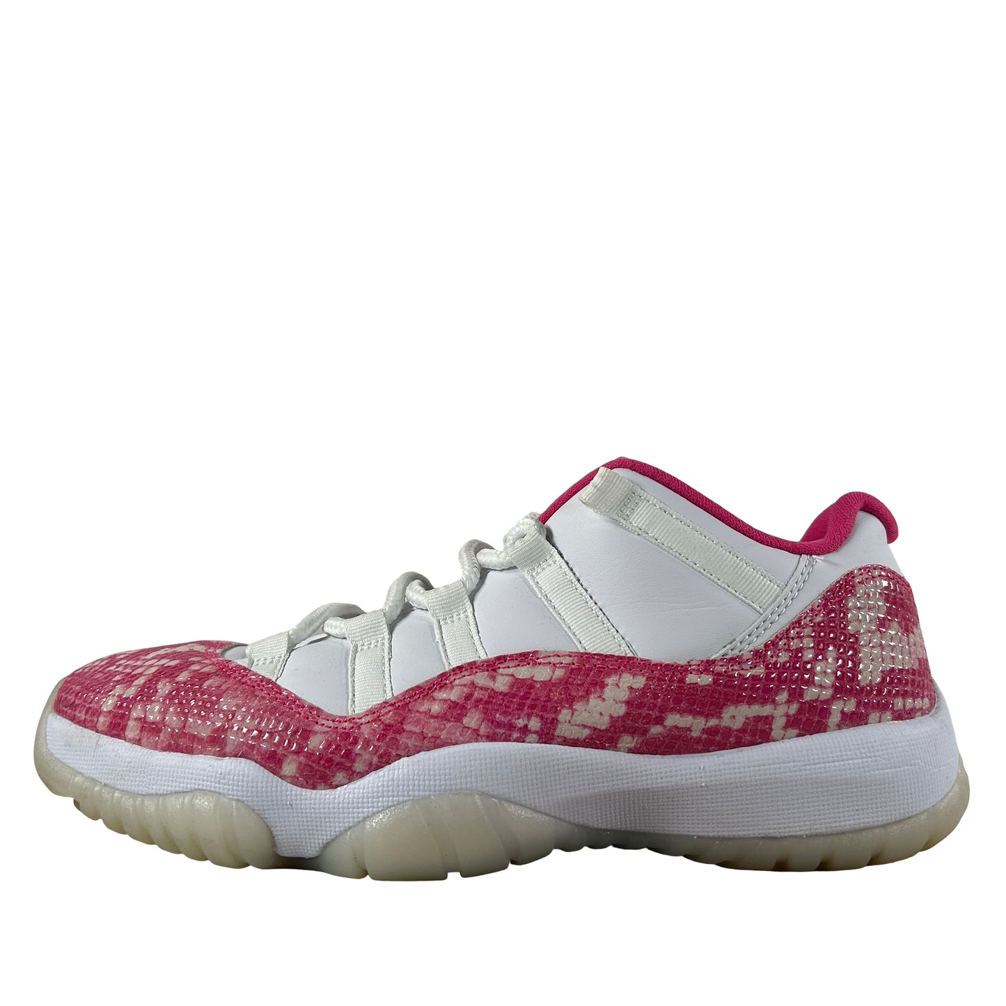 AH7860 106 Jordan 11 Retro Low Pink Snakeskin (2019) (Women's) [USED] - 8.5 W (Used) (No Box)