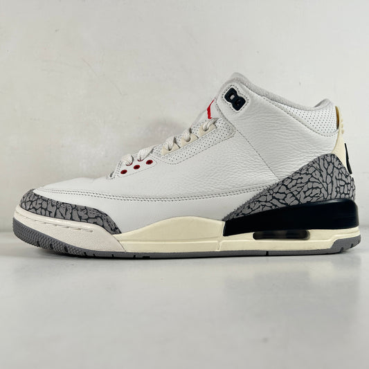 DN3707 100 Jordan 3 Retro White Cement Reimagined [USED] - 11 M (Used4)