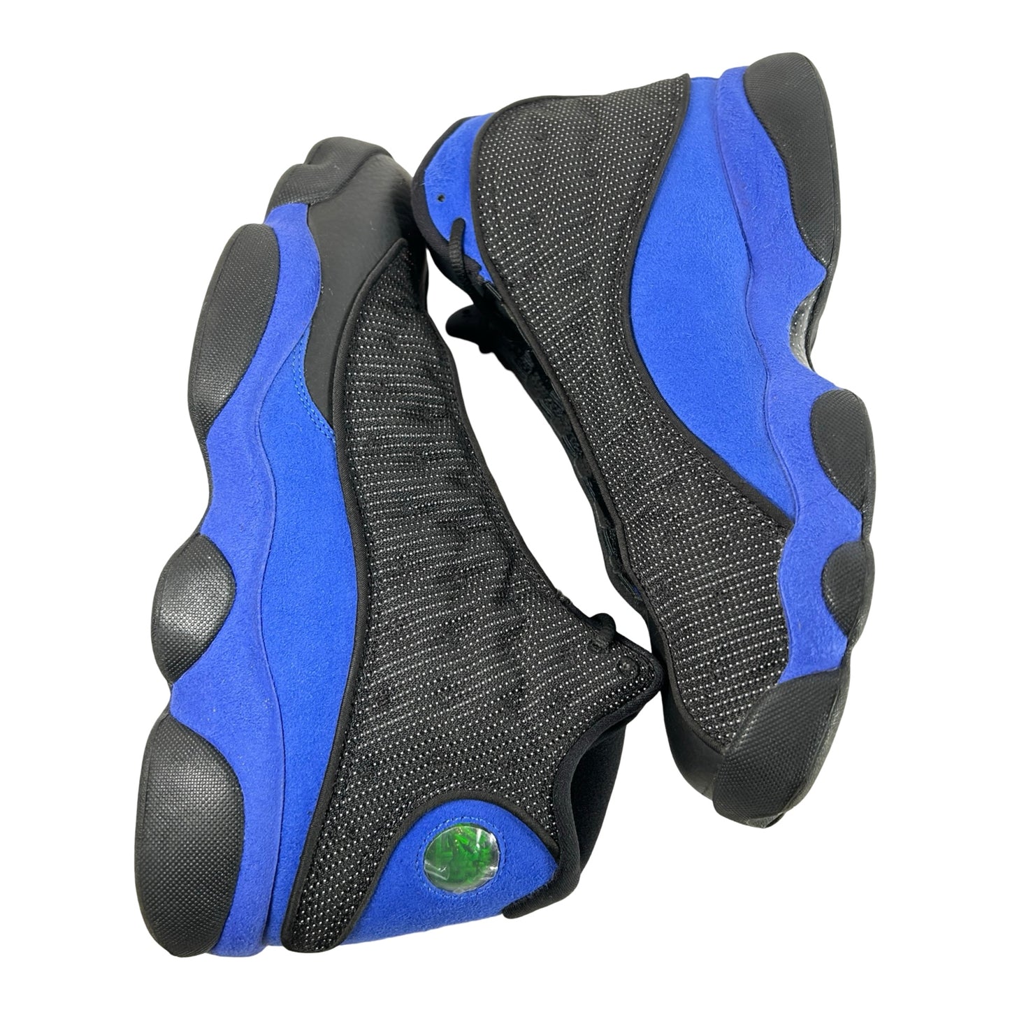 414571 040 Jordan 13 Retro Black Hyper Royal [USED] - 9 M (Used)