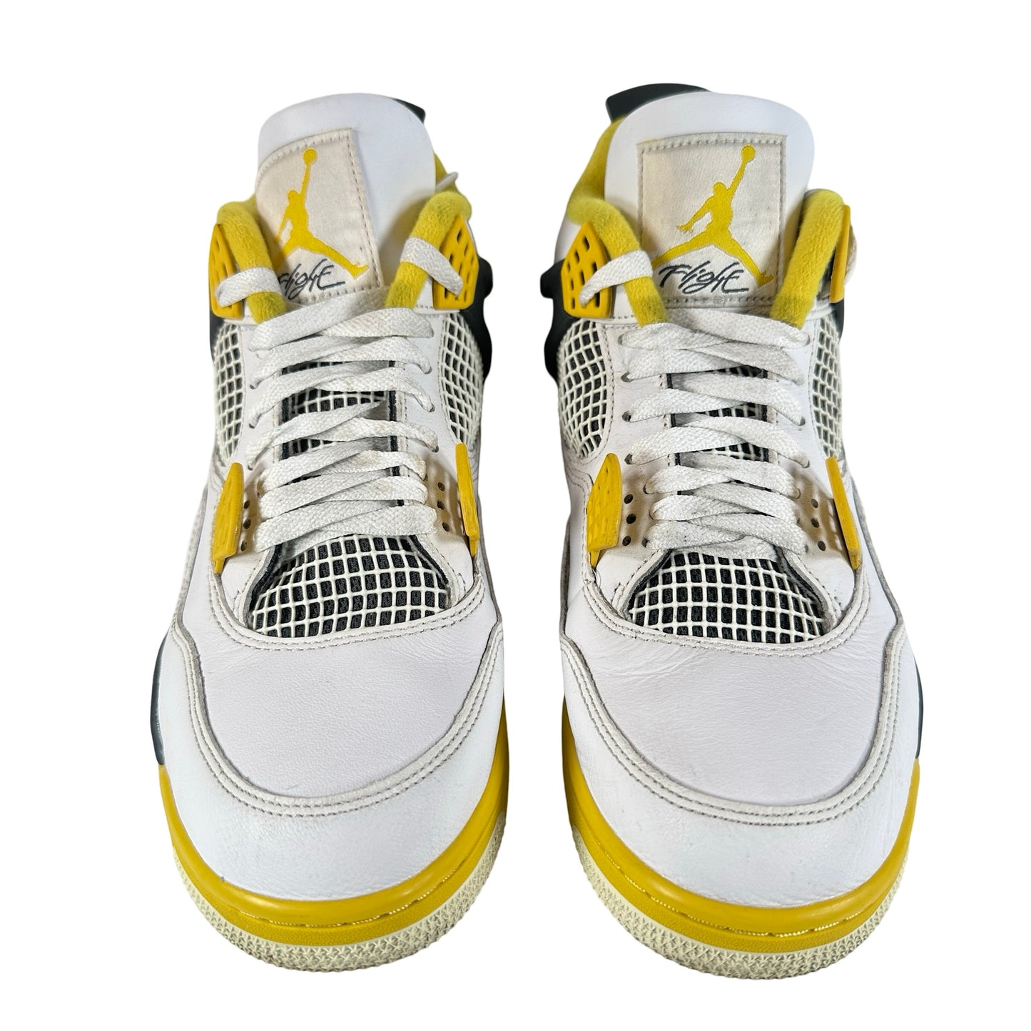 AQ9129 101 Jordan 4 Retro Vivid Sulfur (Women's) [USED] - 11.5 W (Used3)