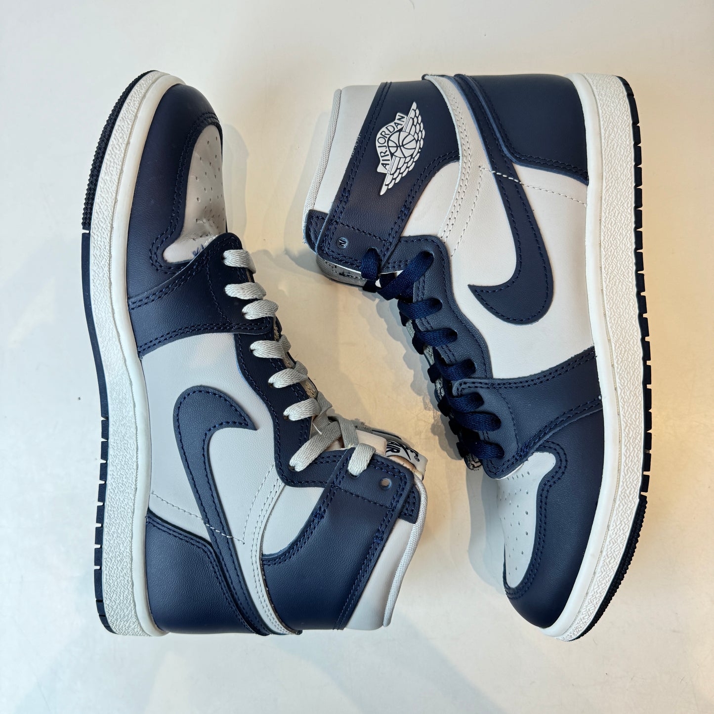 BQ4422 400 Jordan 1 High 85 Georgetown [USED] - 7.5 M (Used) (No Box) (No Insoles)