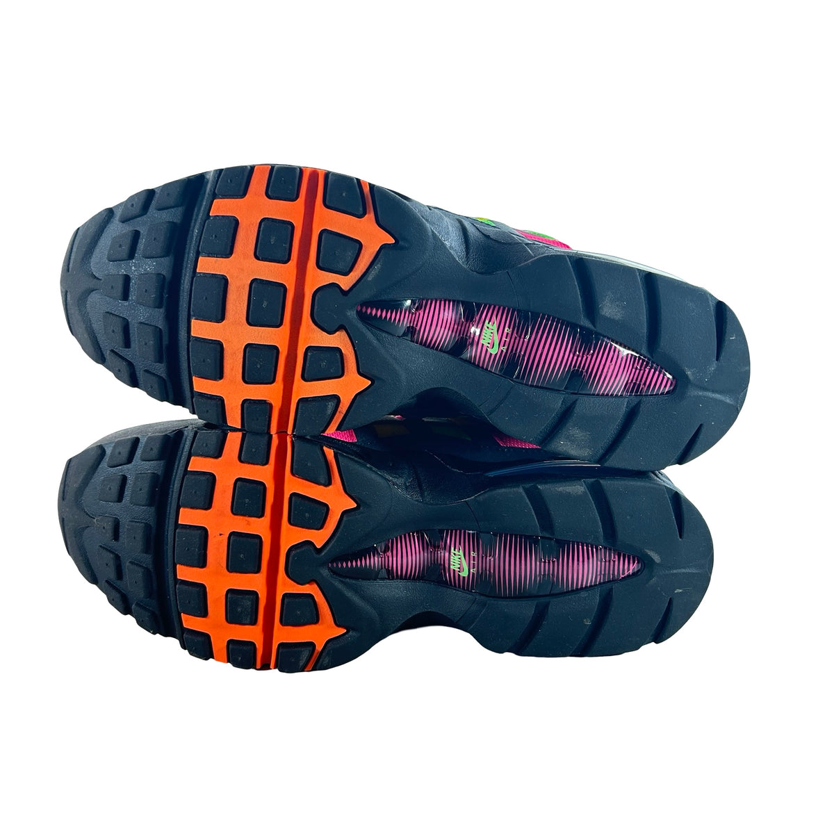 IB3695 100 Nike Air Max 95 Big Bubble Woven Multi [USED] - 9.5 M (Used)