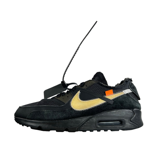 AA7293 001 Air Max 90 Off-White Black [USED] - 10 M (Used) (Replace Box)