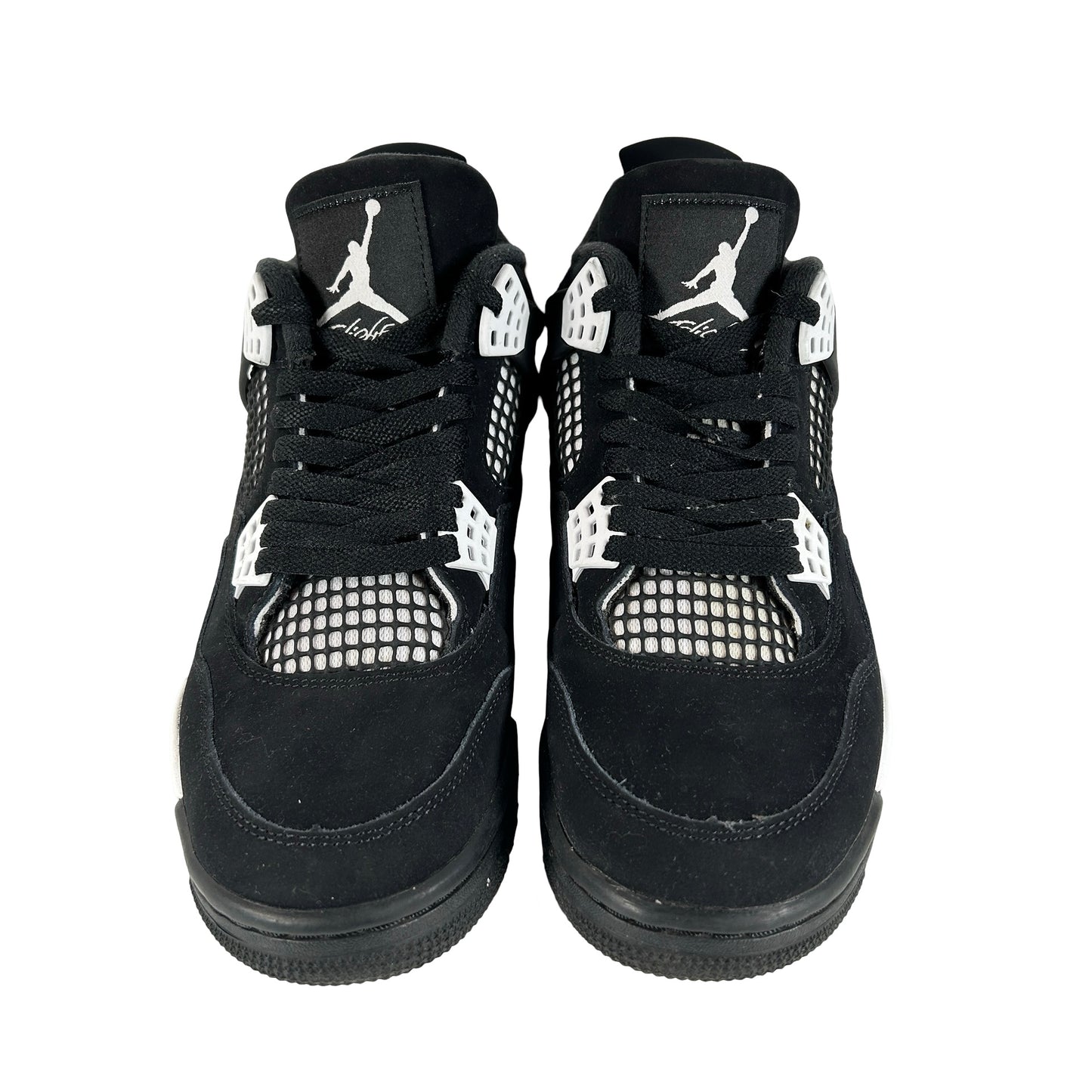 FQ8138 001 Jordan 4 Retro White Thunder [USED] - 8 M (Used2)