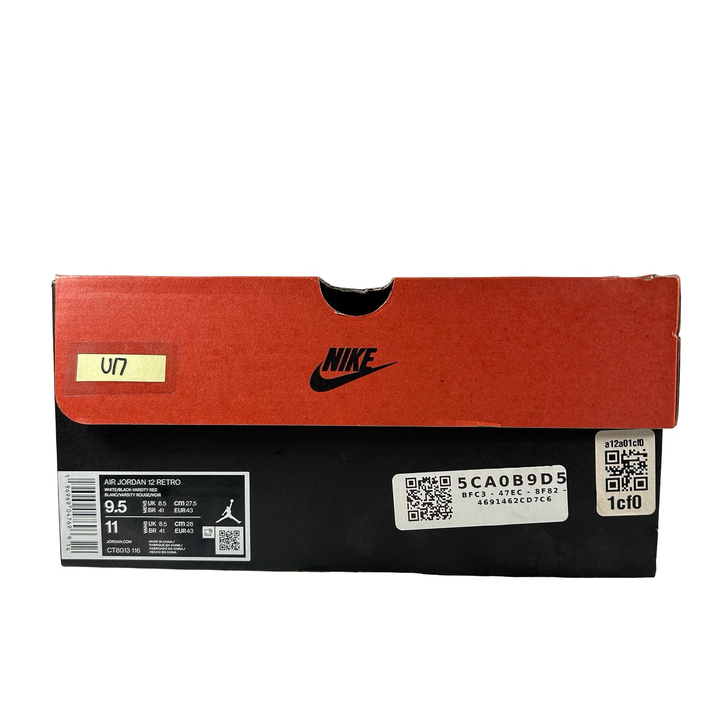CT8013 116 Jordan 12 Retro Cherry (2023) [USED] - 9.5 M (Used17)
