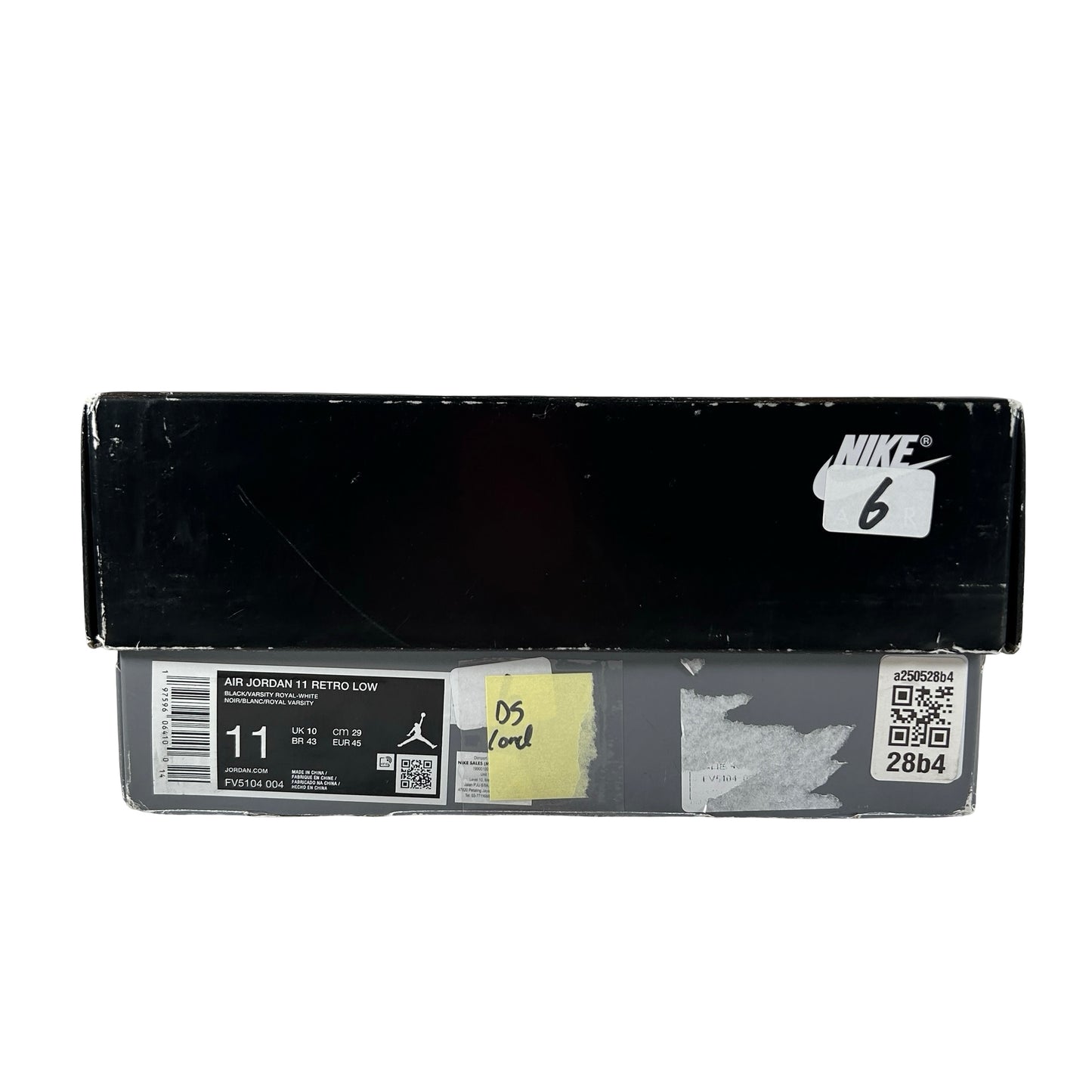 FV5104 004 Jordan 11 Retro Low Space Jam [CONDITIONAL] - 11 M (Soles slightly yellowing)