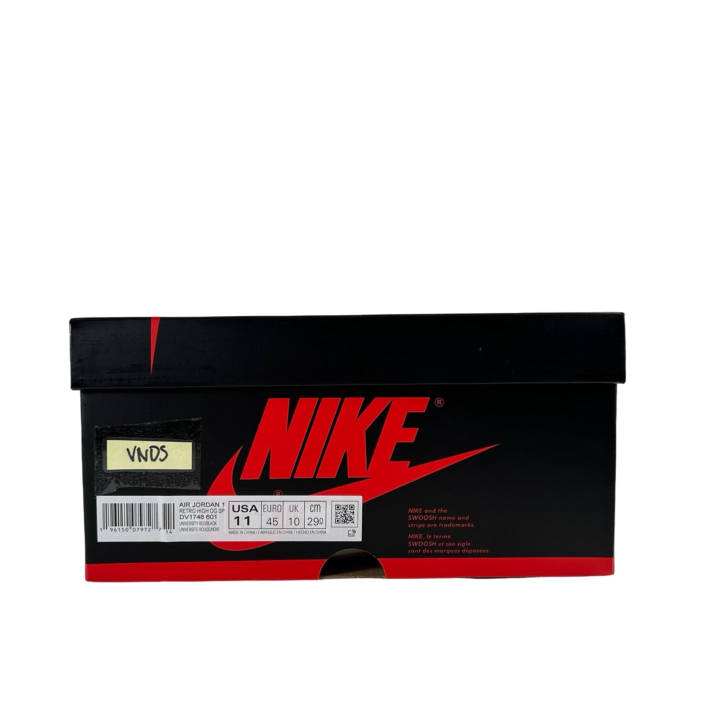 DV1748 601 Jordan 1 Retro High OG Spider-Man Across the Spider-Verse [USED] - 11 M (VNDS)