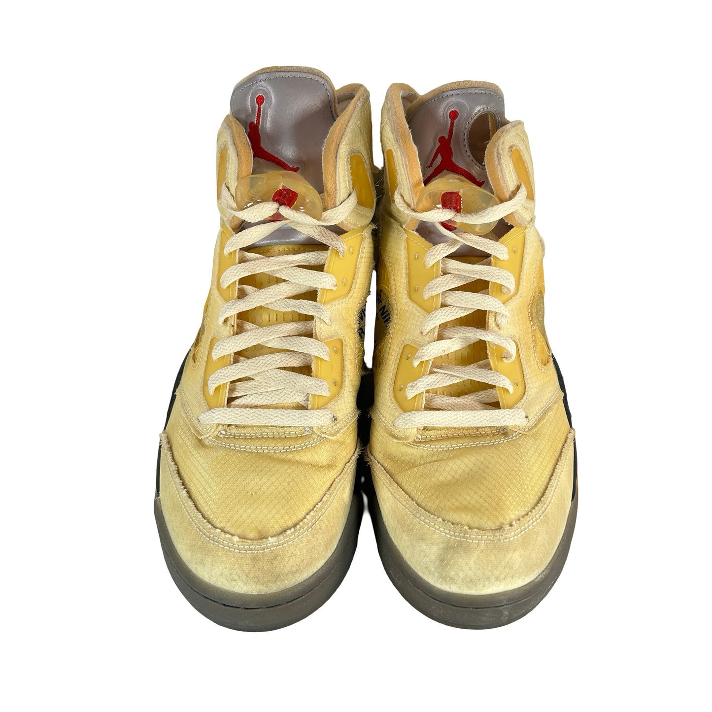 DH8565 100 Jordan 5 Off-White Sail [USED] - 13 M (Used) (No Box) (No Insoles)