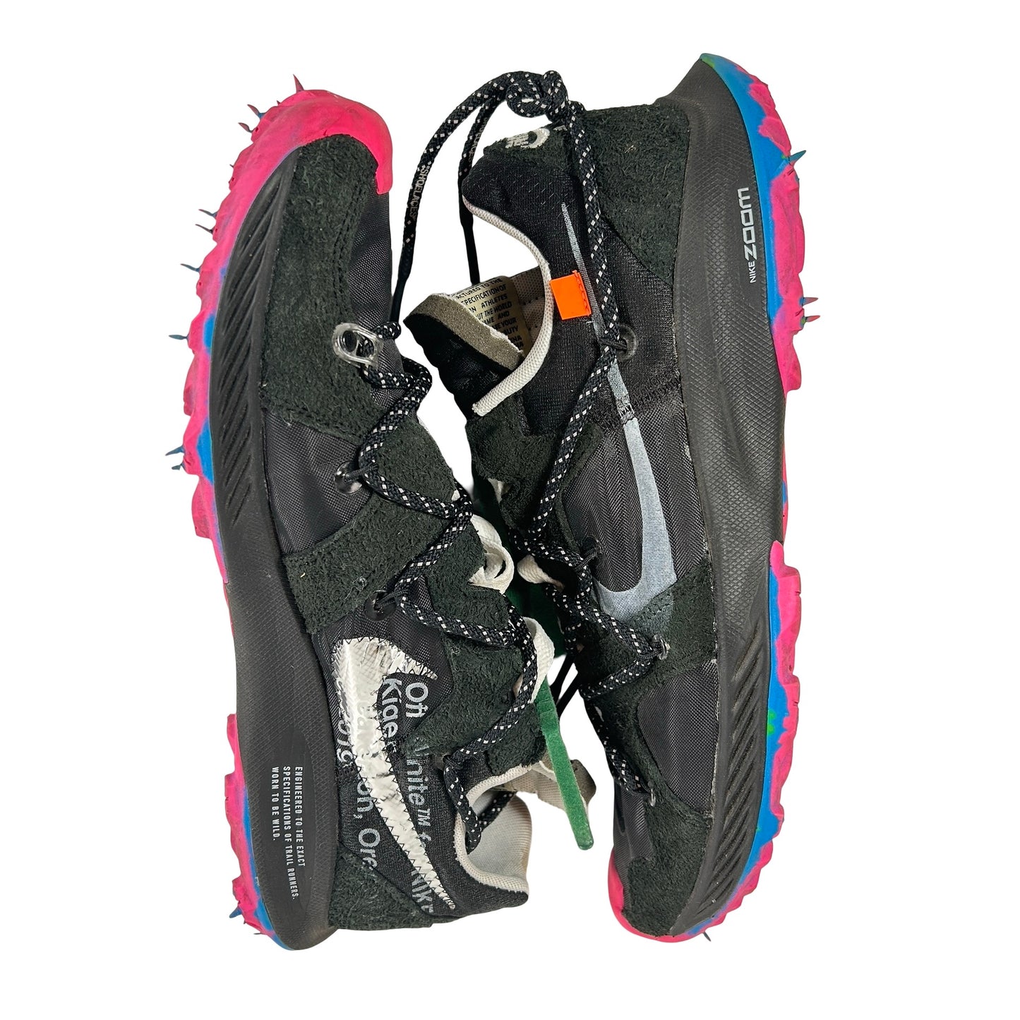 CD8179 001 Nike Zoom Terra Kiger 5 Off-White Black (Women's) [USED] - 11.5 W (Used)
