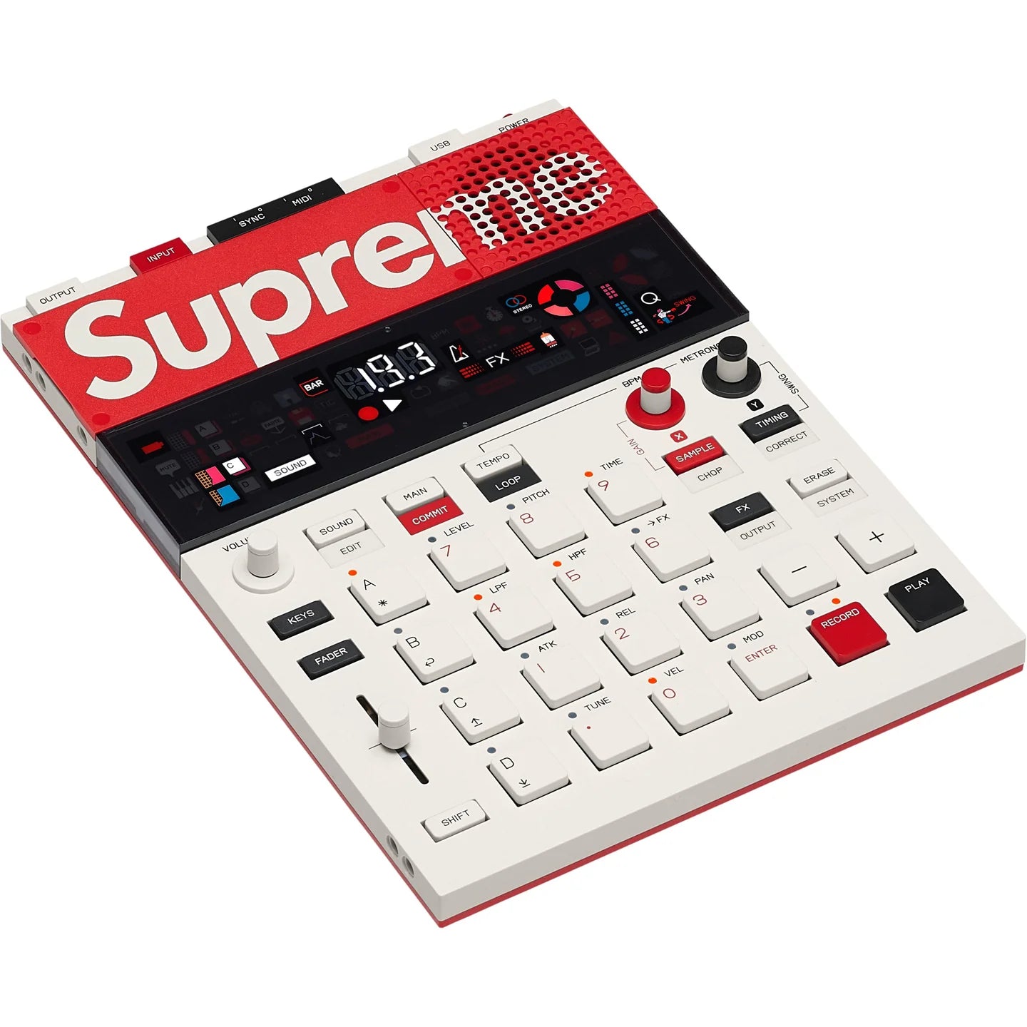 Supreme teenage engineering EP-133 K.O. II Sampler White