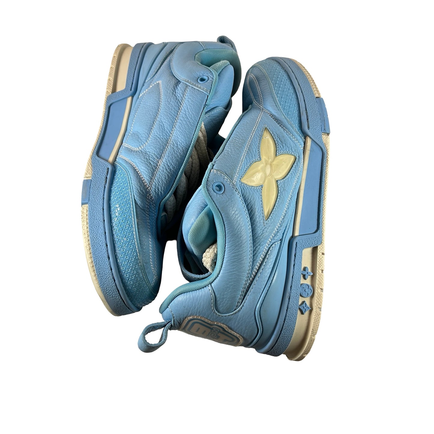 Louis Vuitton Skate Sneaker Baby Blue [USED] - LV 8 / US 9 M (Used) (No Box)