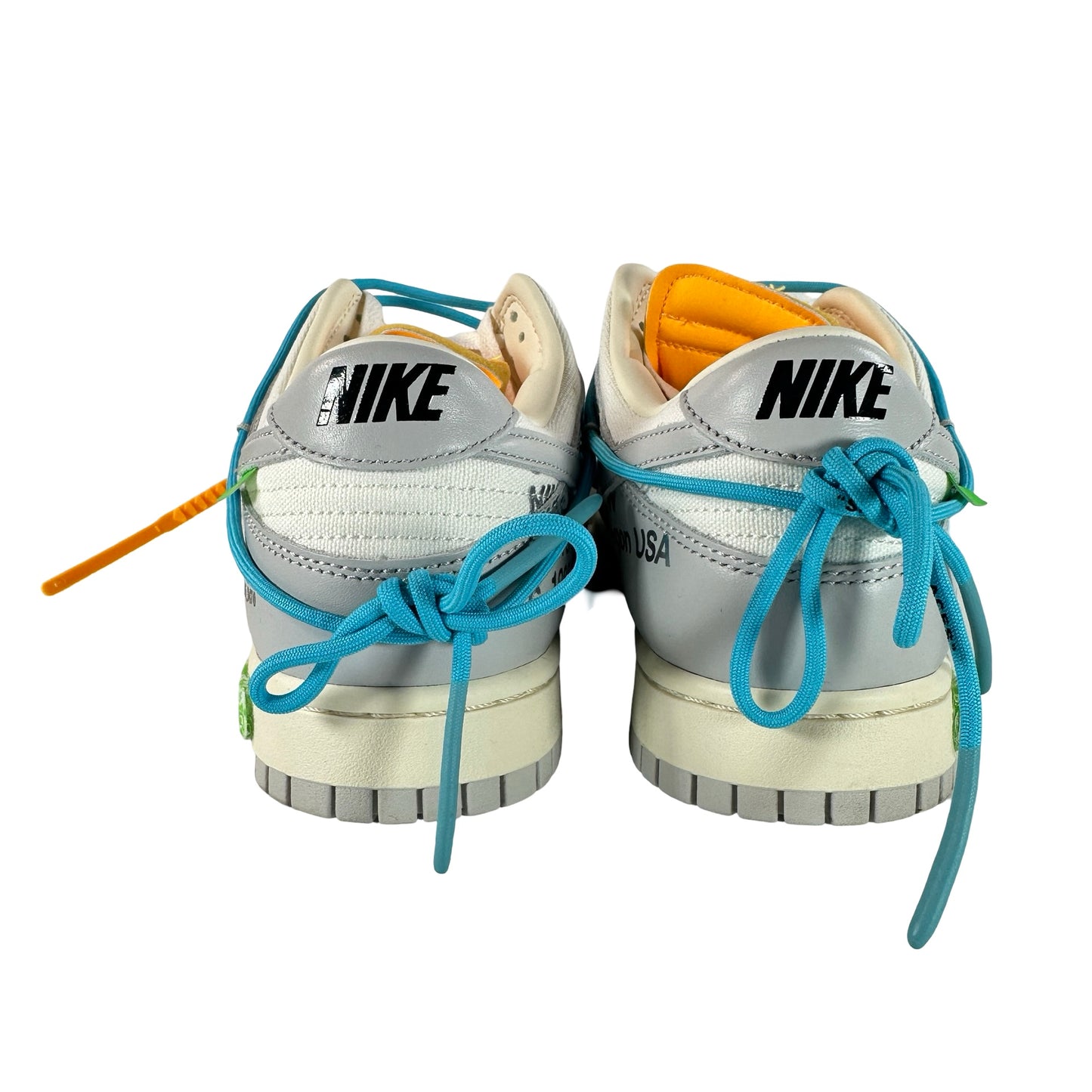 DM1602 115 Nike Dunk Low Off-White Lot 2 [USED] - 10.5 M (VNDS)