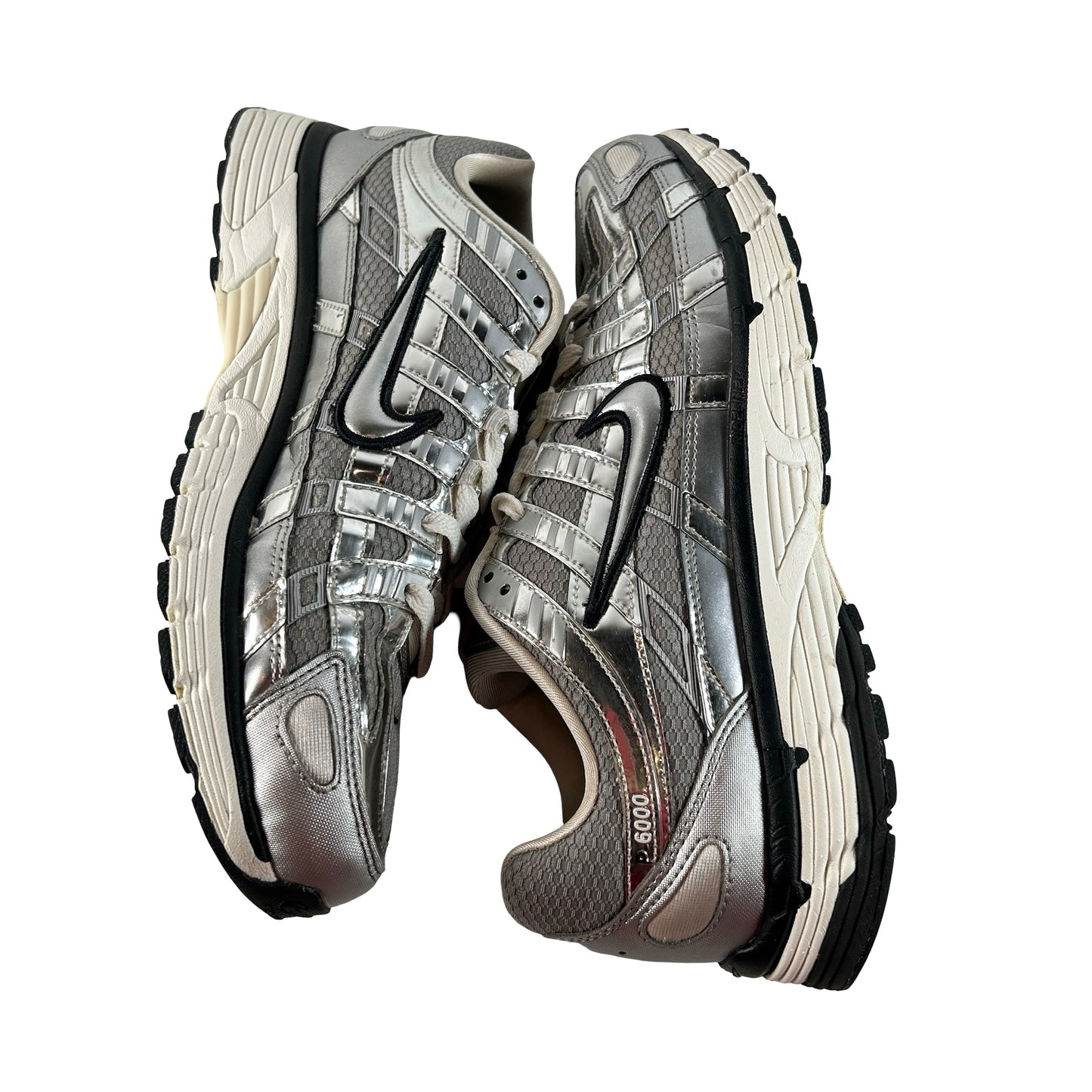 CN0149 001 Nike P-6000 Metallic Silver [USED] - 10 M (Used) (No Box)
