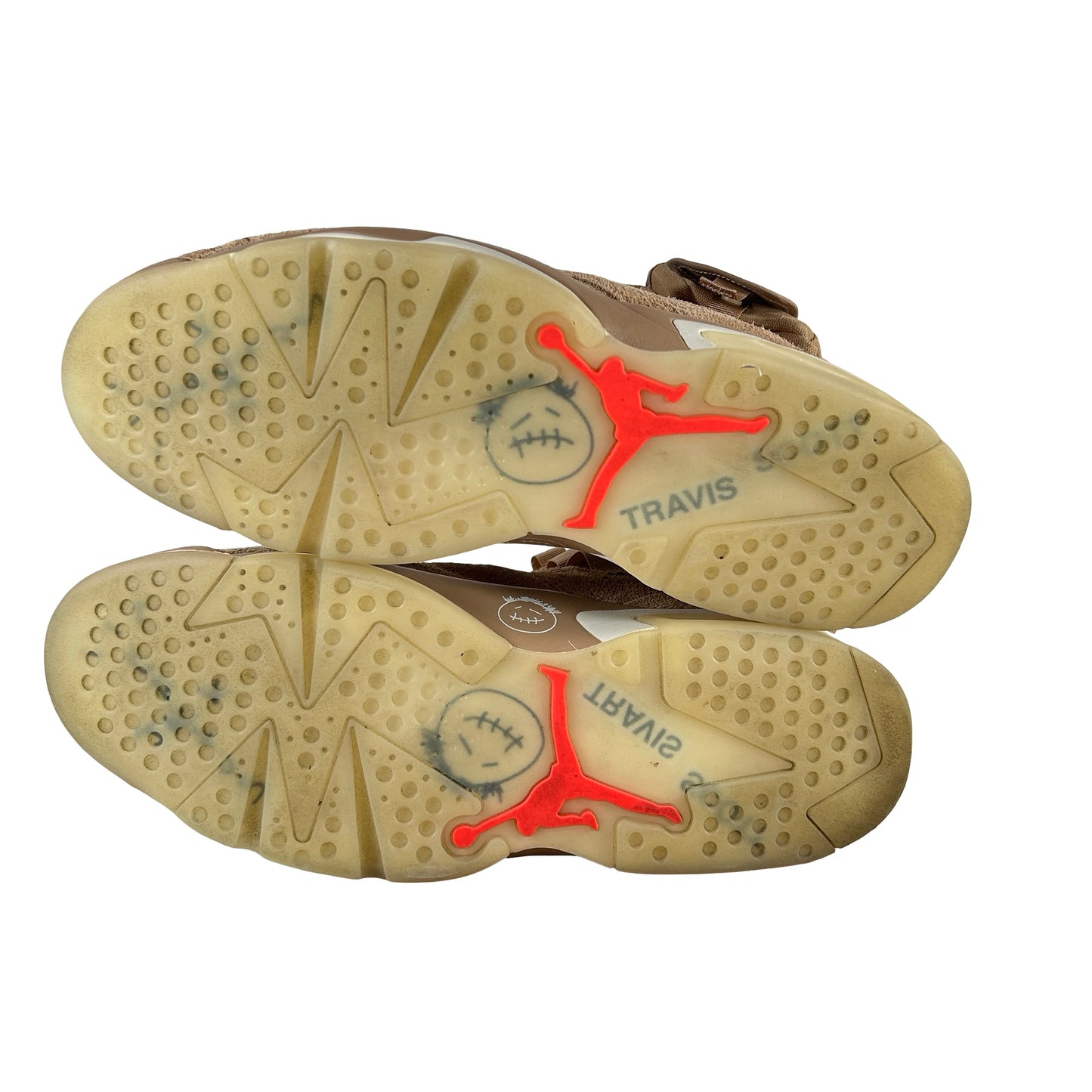 DH0690 200 Jordan 6 Retro Travis Scott British Khaki [USED] - 13 M (Used) (No Box)