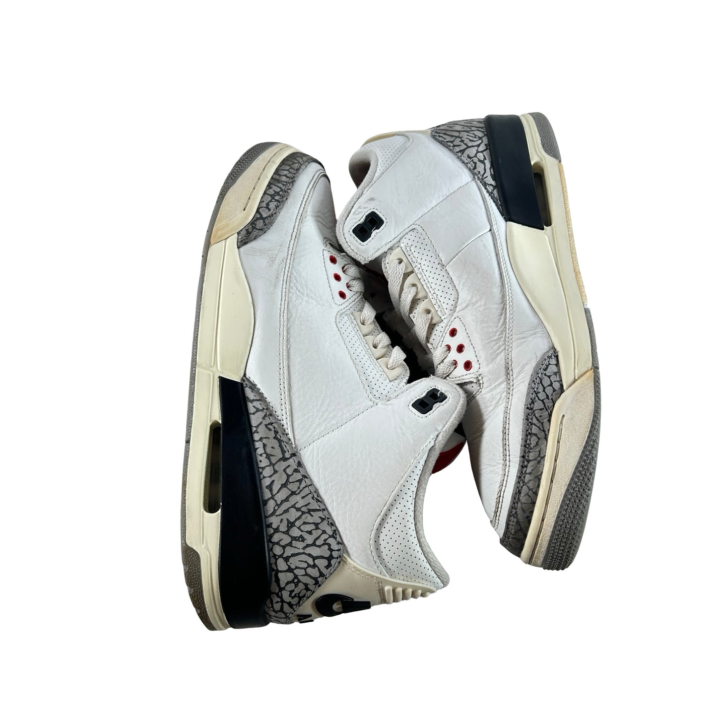 DN3707 100 Jordan 3 Retro White Cement Reimagined [USED] - 10.5 M (Used4) (No Box4)