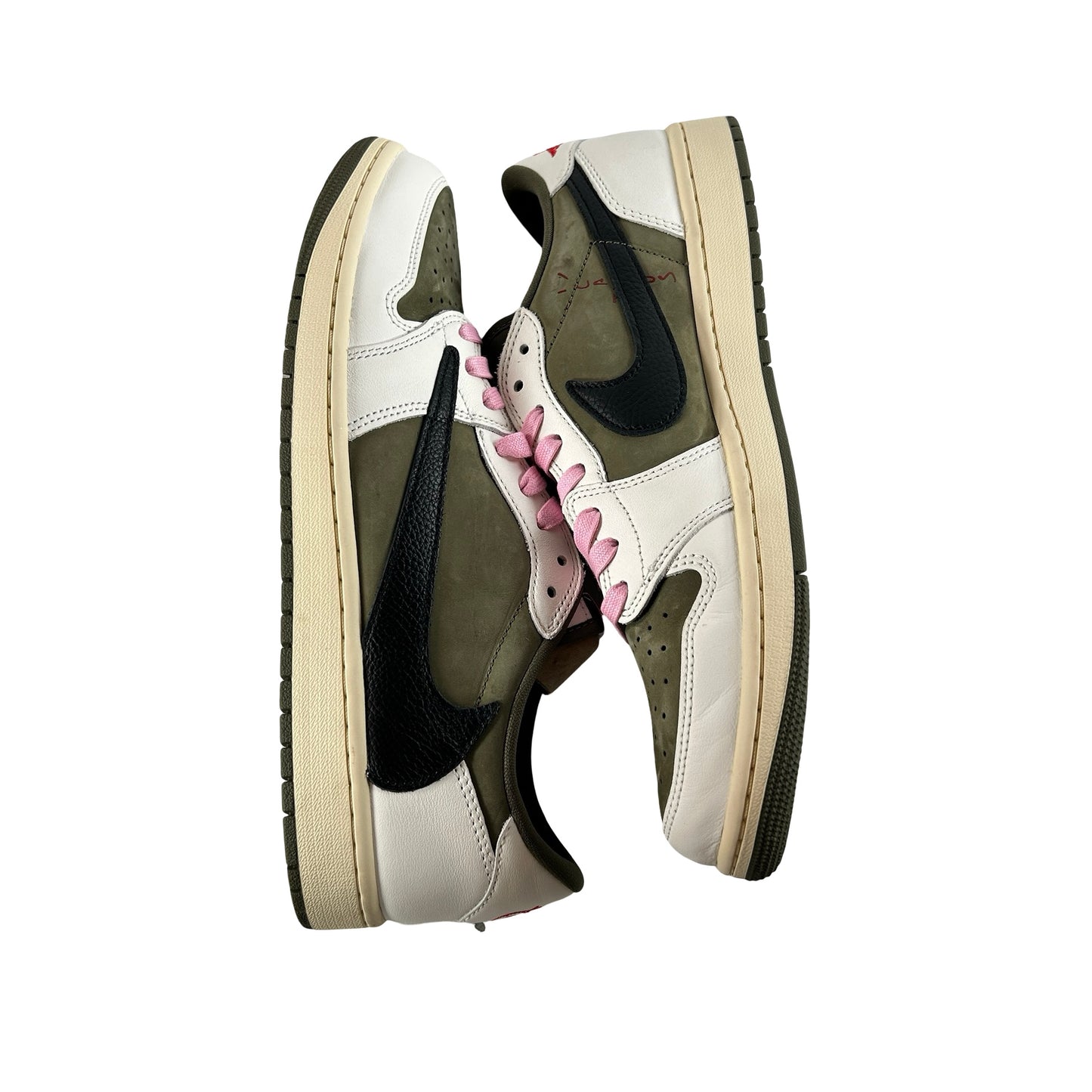 DM7866 200 Jordan 1 Retro Low OG SP Travis Scott Medium Olive [USED] - 11.5 (Used4)