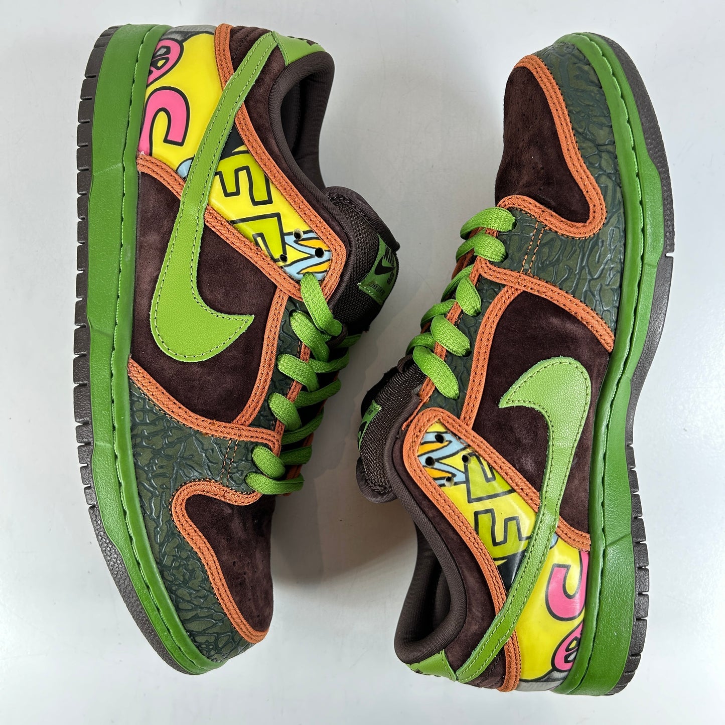 789841 332 Nike SB Dunk Low De La Soul (2015) [USED] - 9.5 M (Used) (No Box)