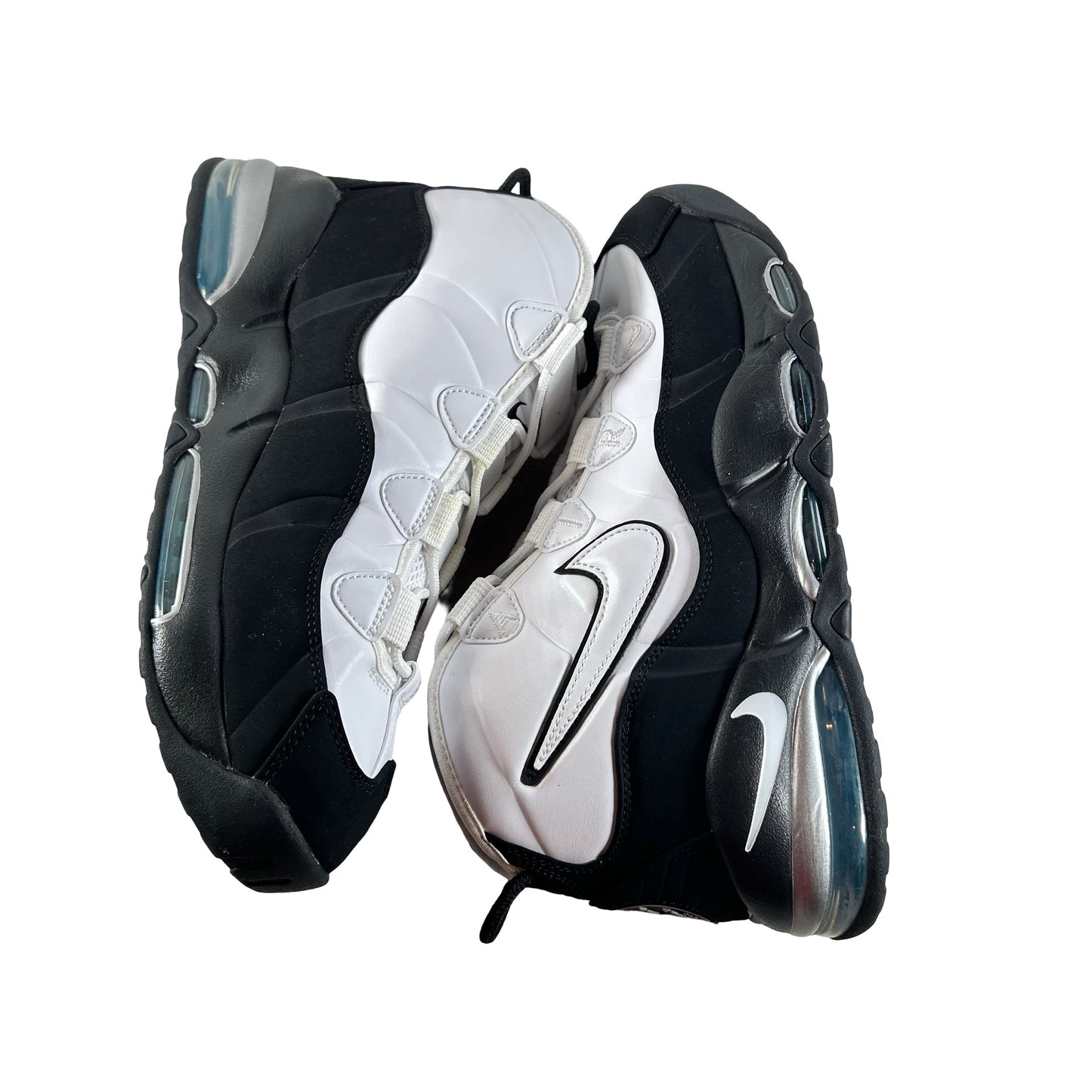 311090 100 Nike Air Max Uptempo 95 White Black Teal [USED] - 11 M (Used2)