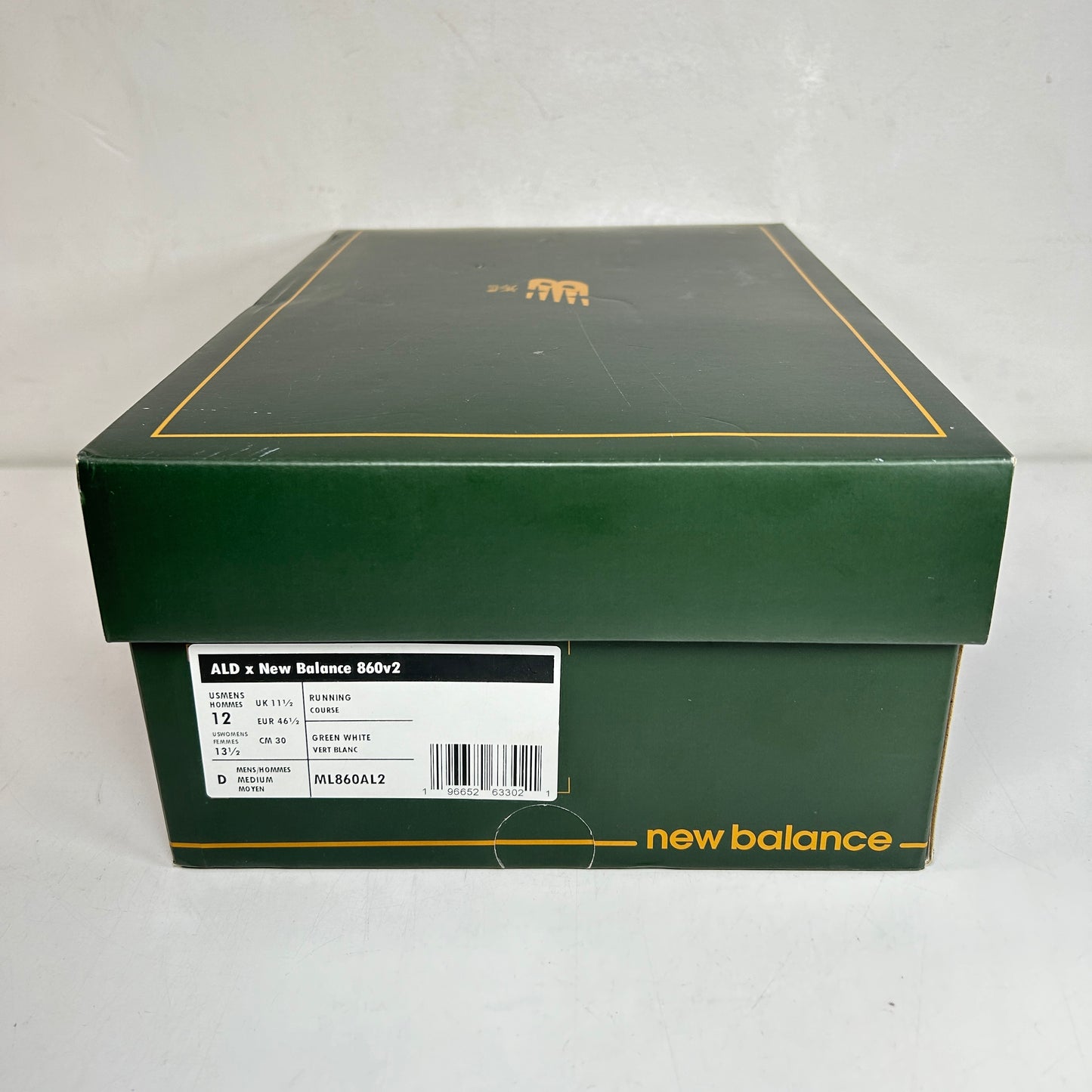 ML860AL2 New Balance 860v2 Aime Leon Dore Green [USED] - 12 M (Used)