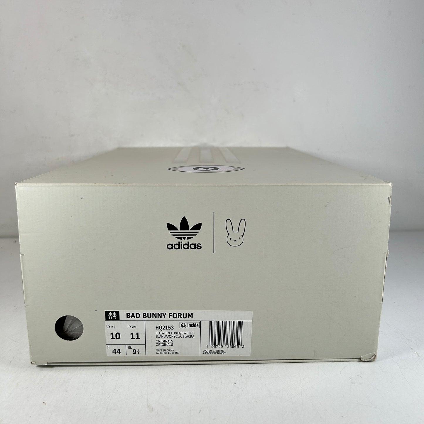 HQ2153 adidas Forum Buckle Low Bad Bunny Last Forum [USED] - 10 M (Used)