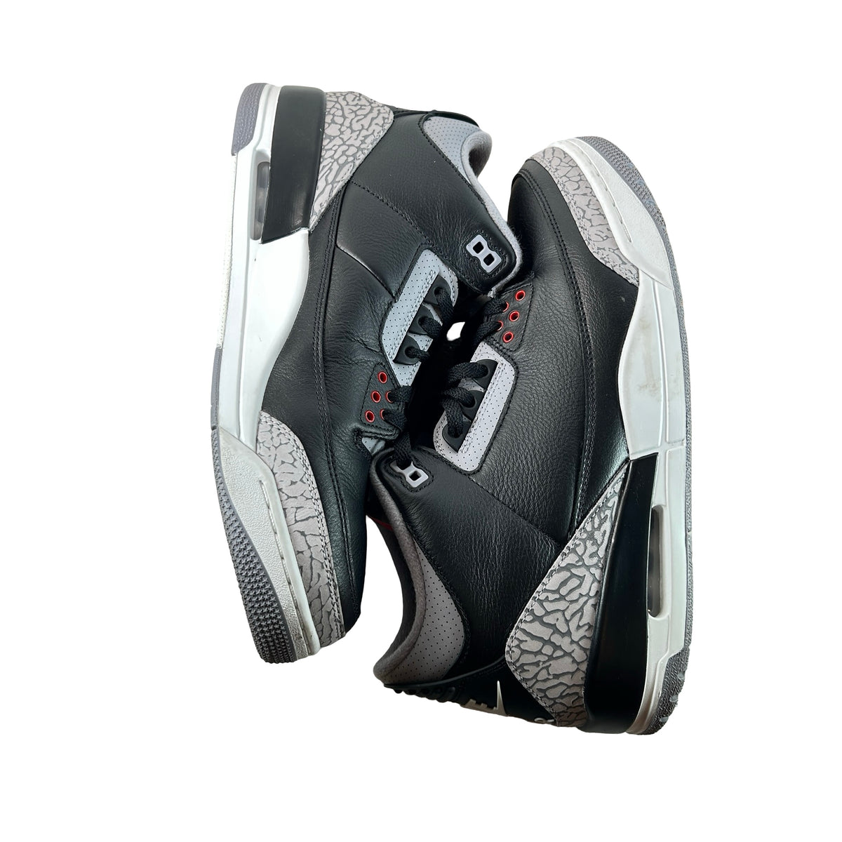 DN3707 010 Jordan 3 Retro Black Cement Reimagined (2024) [USED] - 12 M (Used2) (Replace Box2)