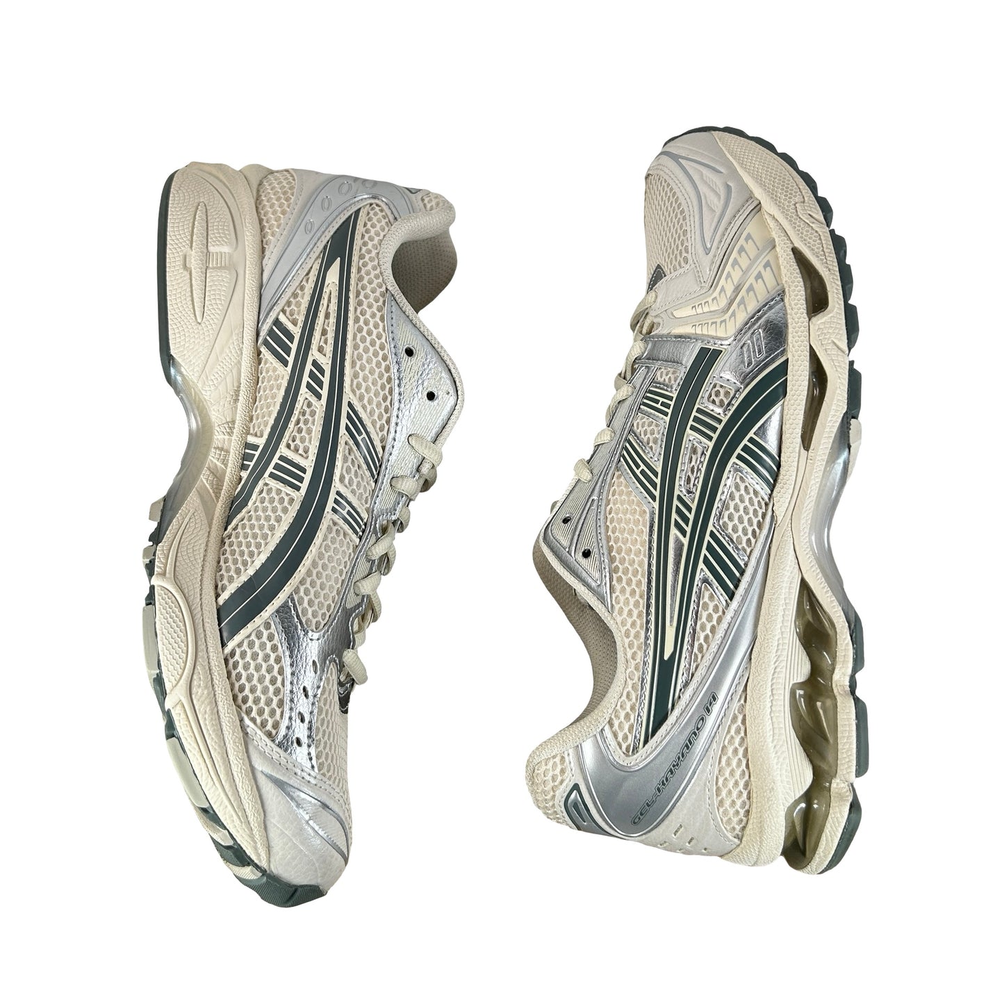 1201A019 200 ASICS Gel-Kayano 14 Birch Dark Pewter [USED] - 10 M (Used)