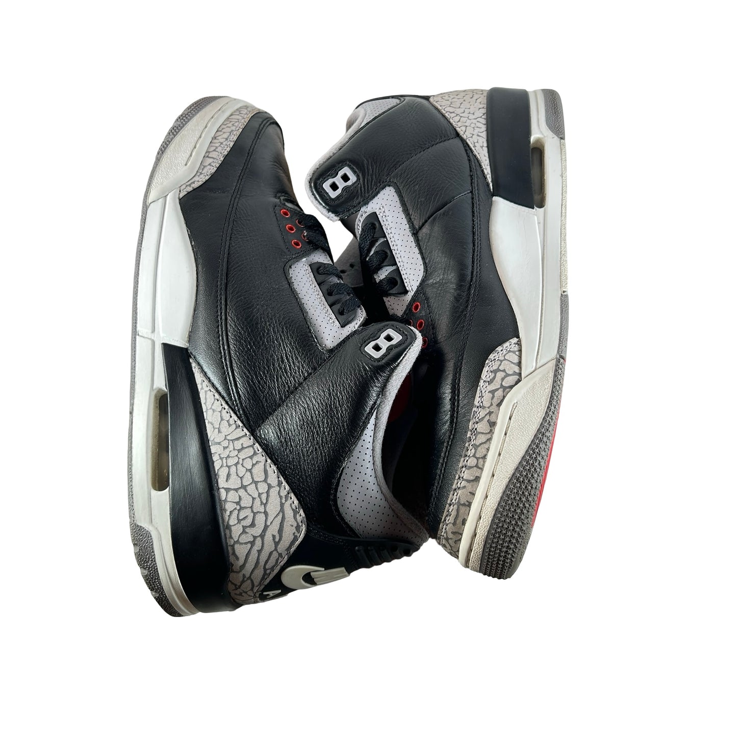 DN3707 010 Jordan 3 Retro Black Cement Reimagined (2024) [USED] - 12 M (Used2) (No Box2)