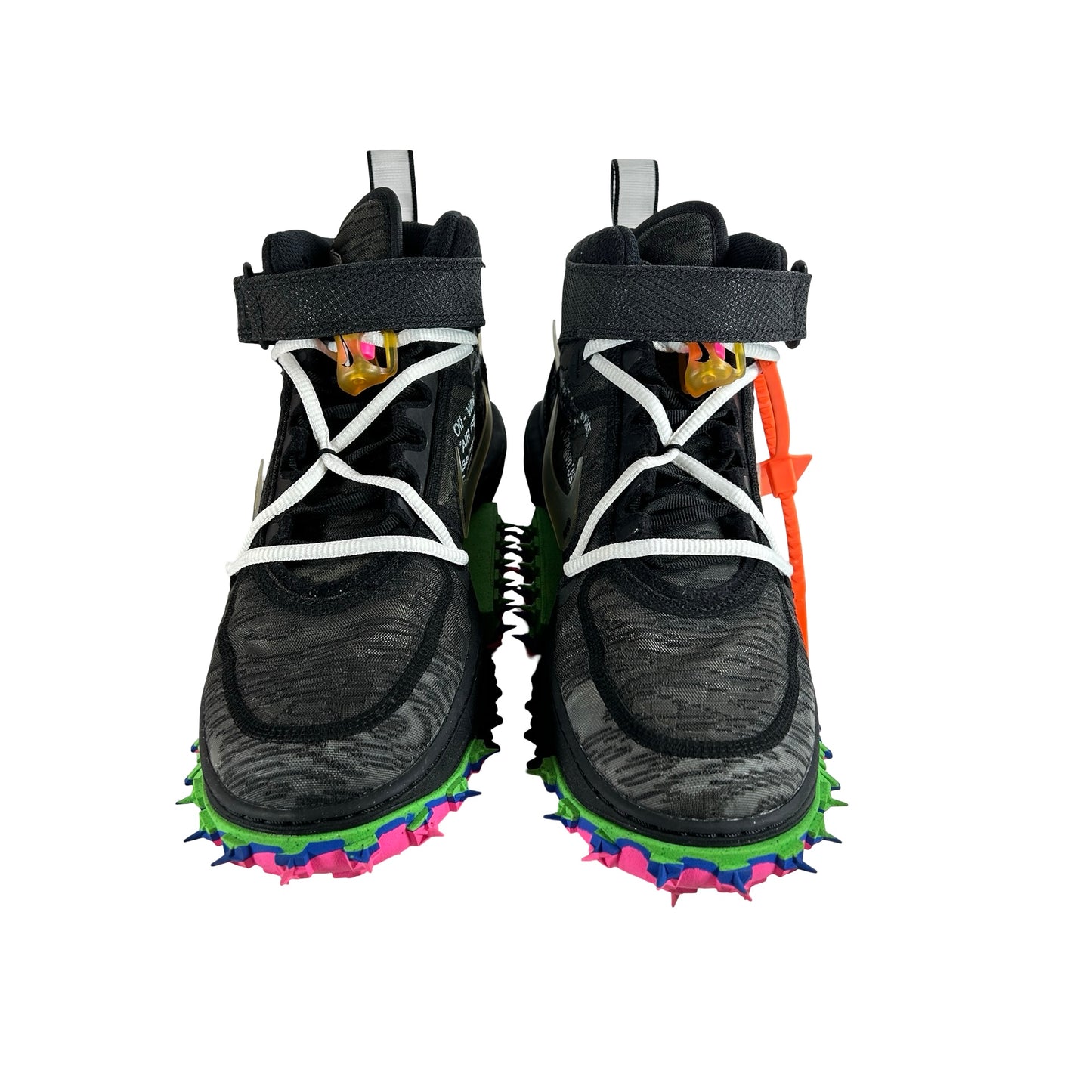 DO6290 001 Nike Air Force 1 Mid Off-White Black [USED] - 8 M (Used)