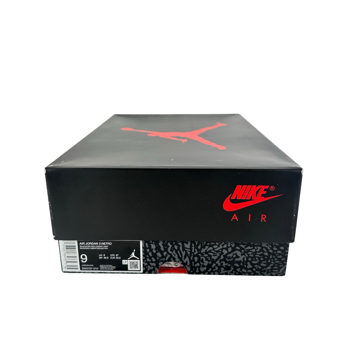 DN3707 010 Jordan 3 Retro Black Cement Reimagined (2024) [USED] - 9 M (Used5)
