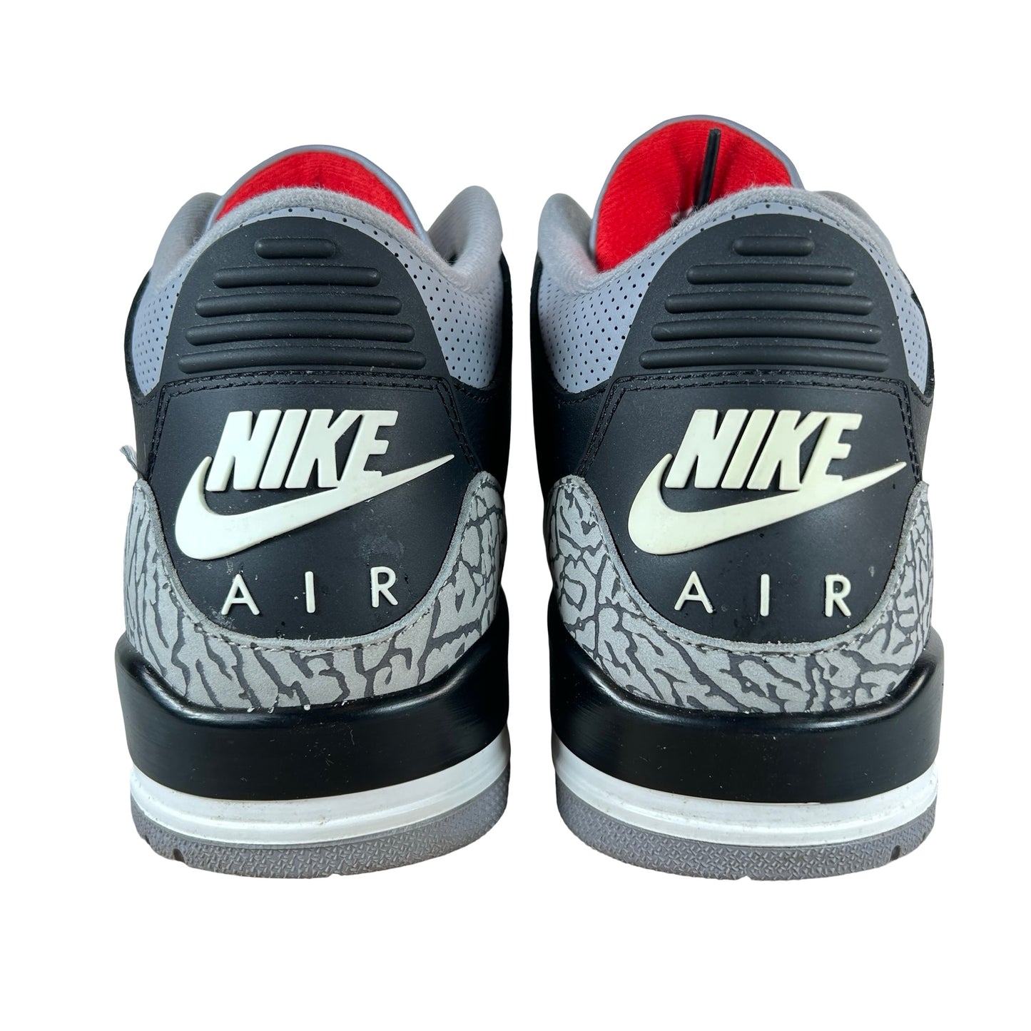 DN3707 010 Jordan 3 Retro Black Cement Reimagined (2024) [USED] - 11.5 M (Used15) (Missing Insoles)